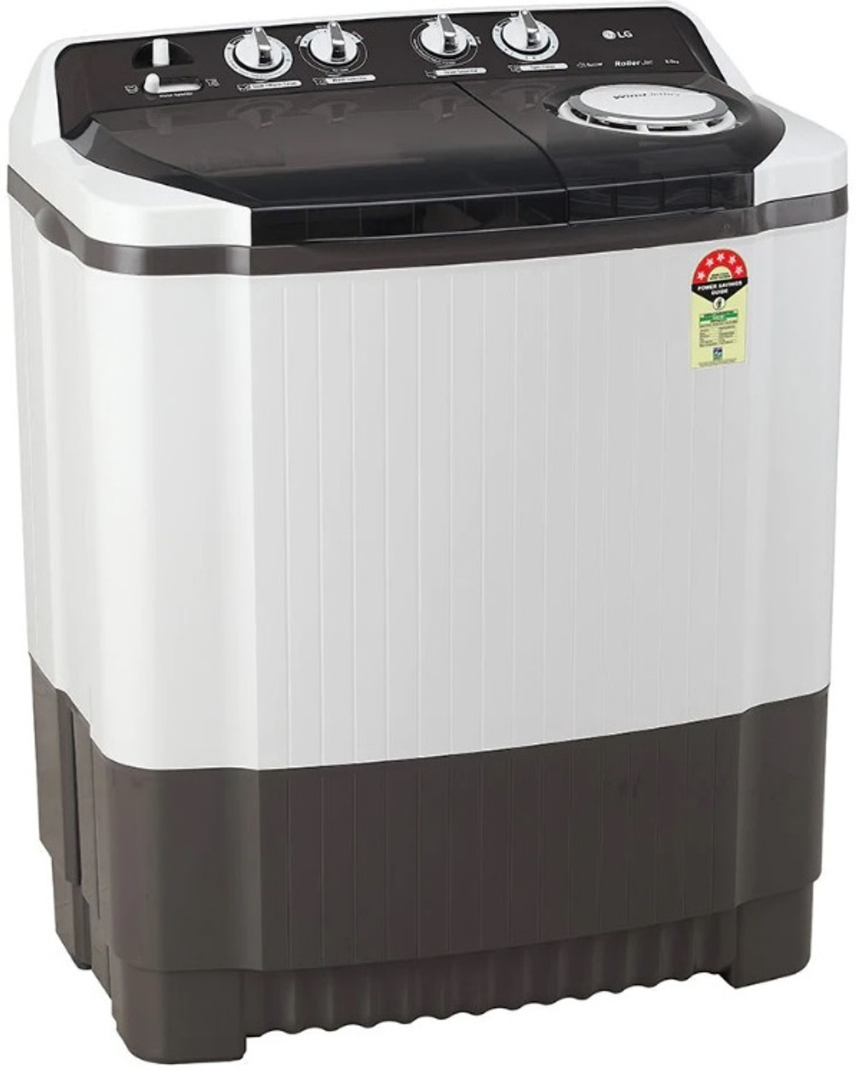 Image of LG 8 kg Semi Automatic Top Load Washing Machine Grey, White