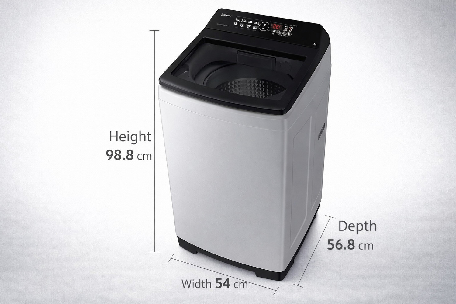 Image of Samsung 7 kg Fully Automatic Top Load Washing Machine Grey