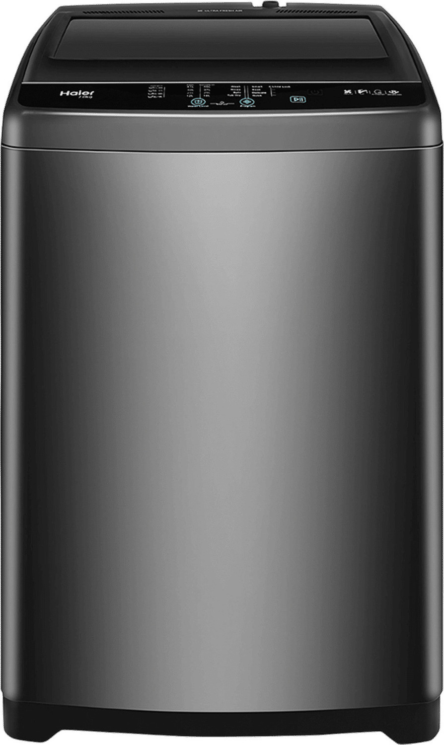 Image of Haier 8 kg Fully Automatic Top Load Washing Machine Silver