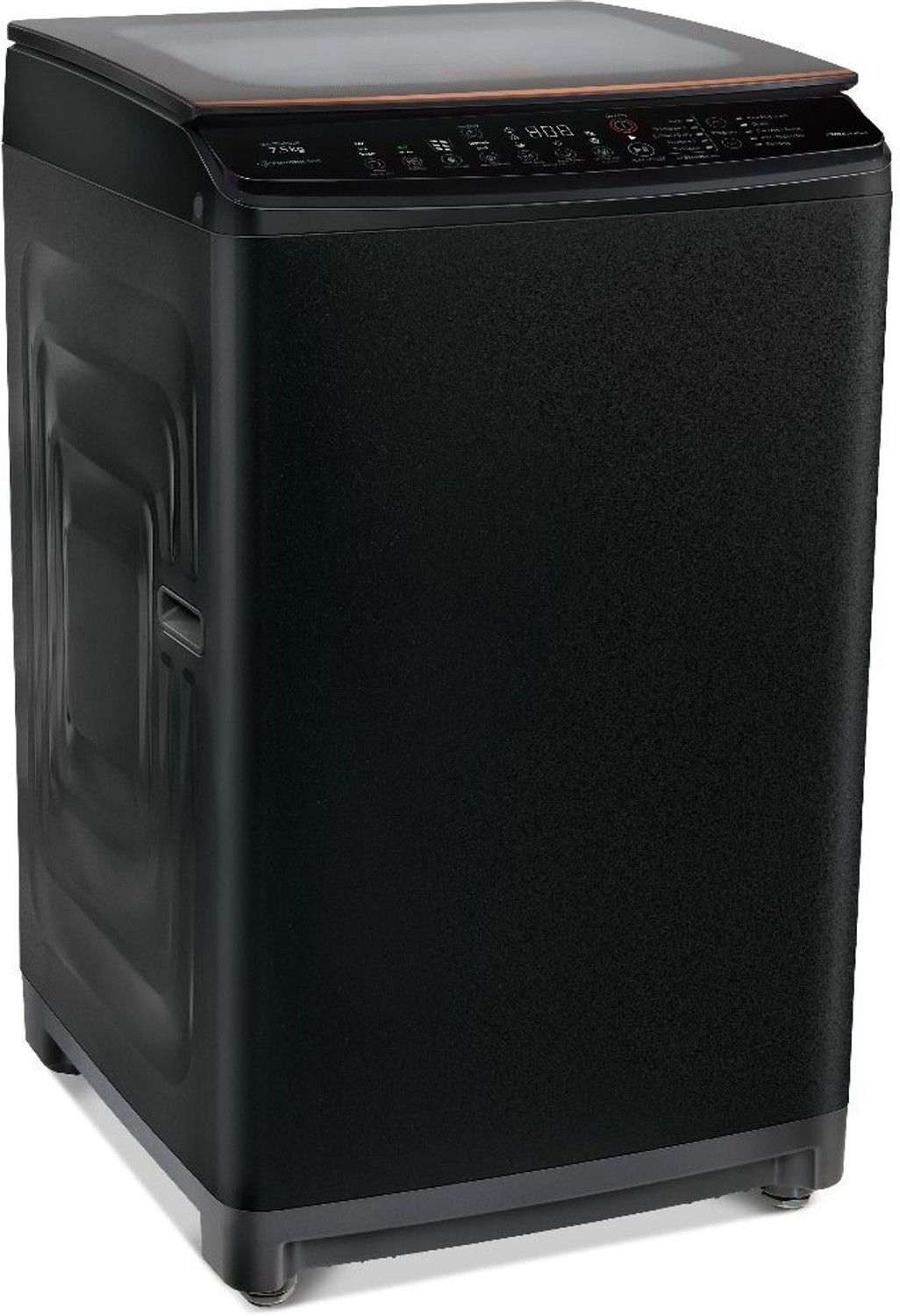 Image of Voltas Beko 8.5 kg Fully Automatic Top Load Washing Machine with In-built Heater Black