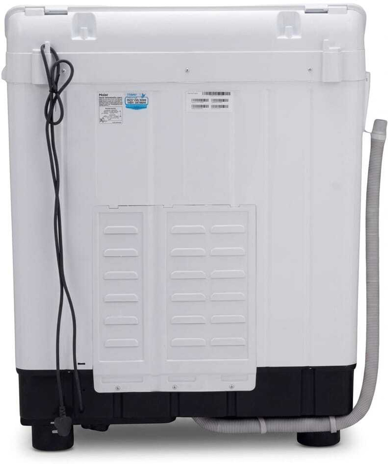 Image of Haier 7 kg Semi Automatic Top Load Washing Machine White, Red