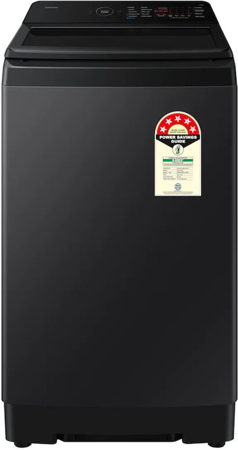 Image of Samsung 10 kg Fully Automatic Top Load Washing Machine with In-built Heater Black
