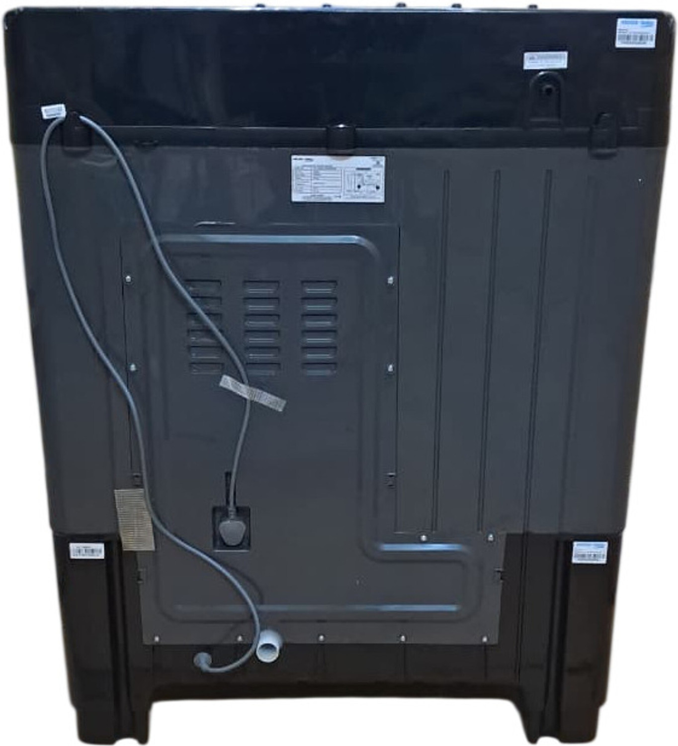 Image of Voltas 10 kg Semi Automatic Top Load Washing Machine Black