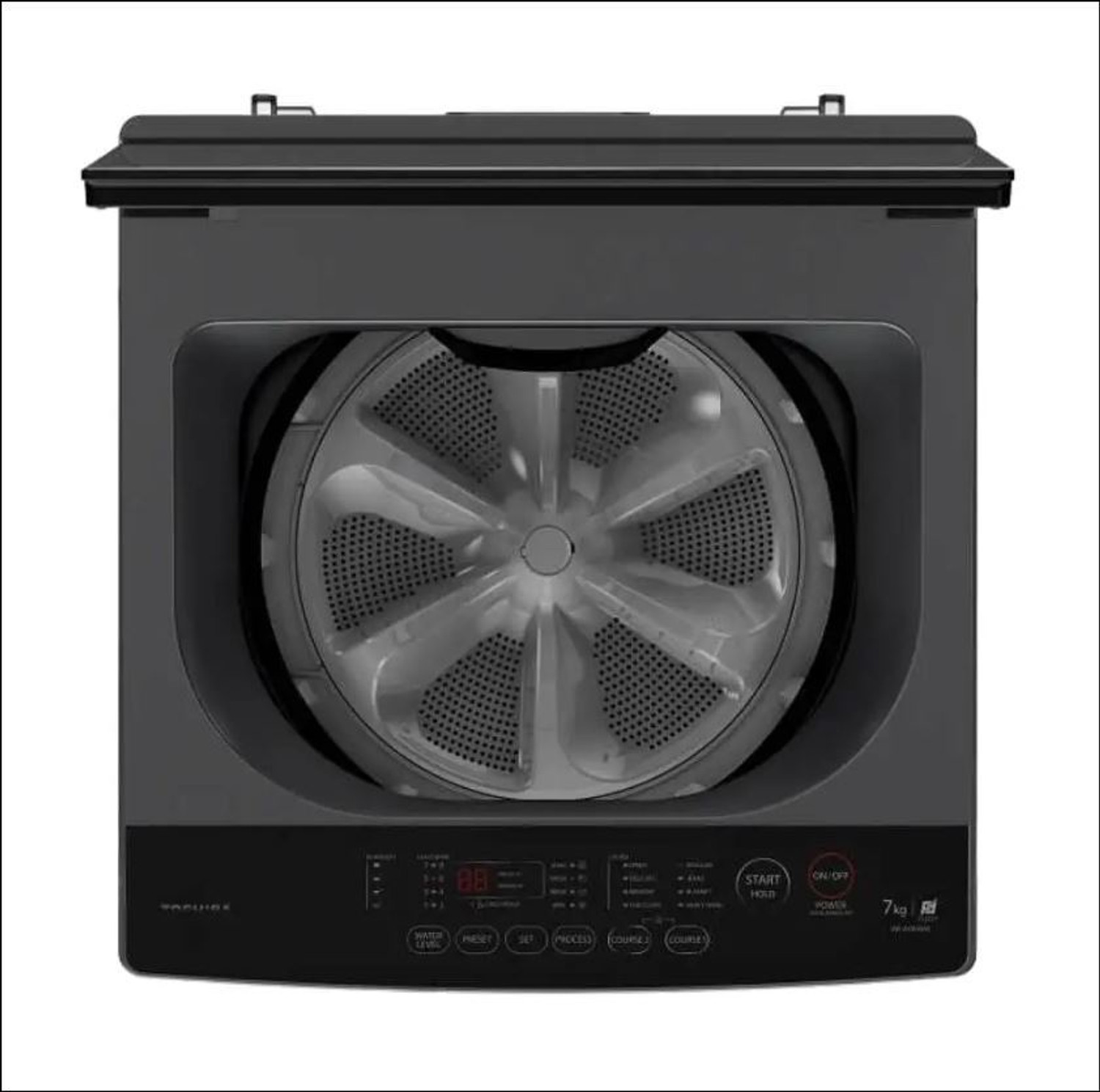 Image of TOSHIBA 7 kg Fully Automatic Top Load Washing Machine Silver