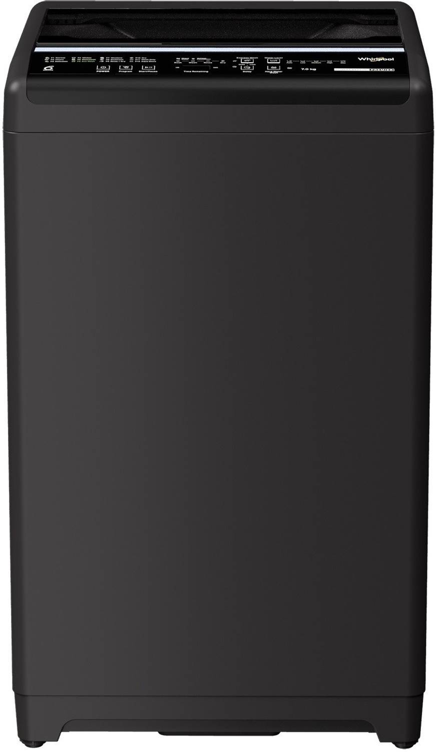 Whirlpool 7 kg Fully Automatic Top Load with In-built Heater Grey