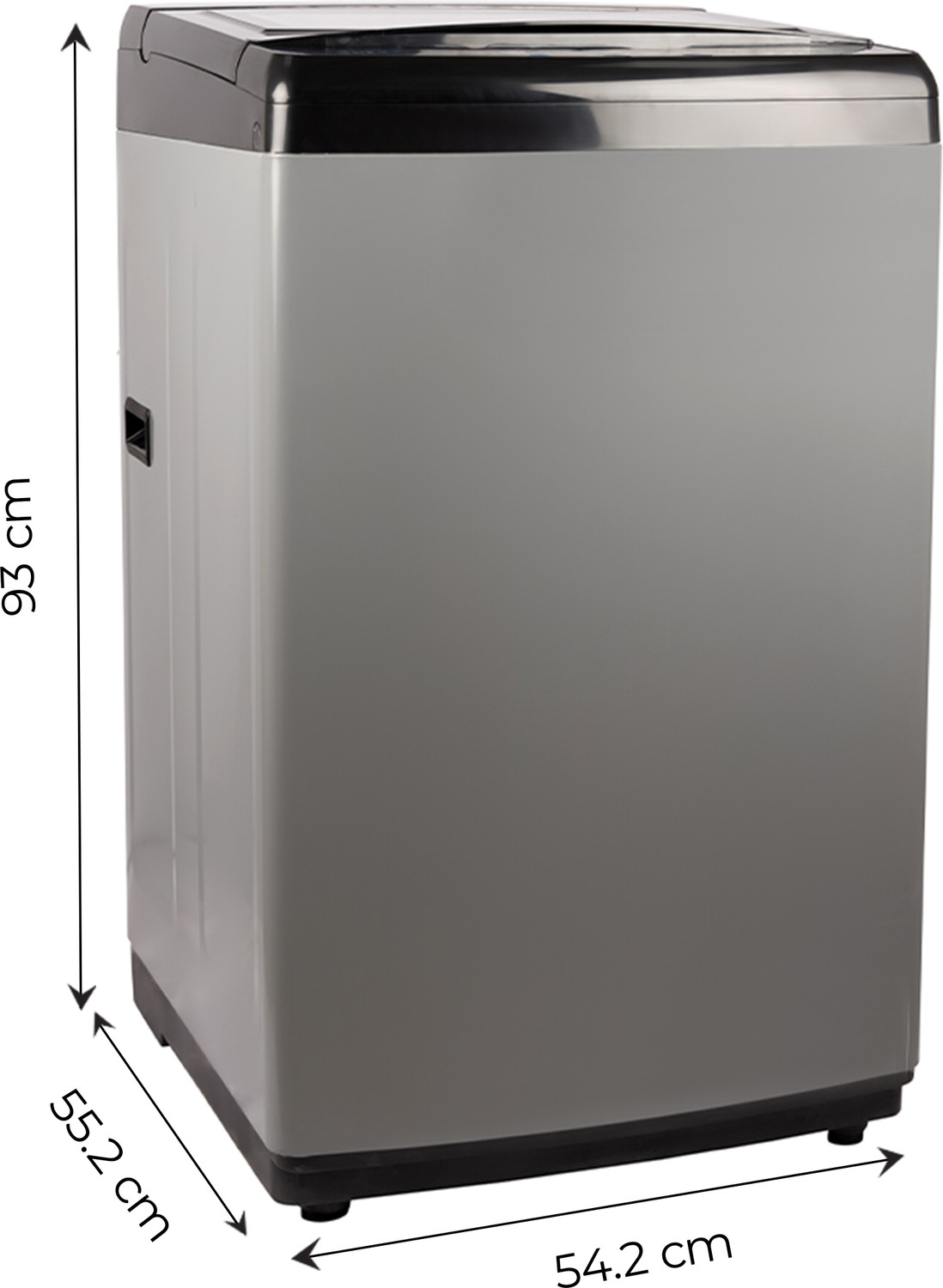 Image of Midea 7.5 kg Fully Automatic Top Load Grey (MWMTL075FP1ENIG)