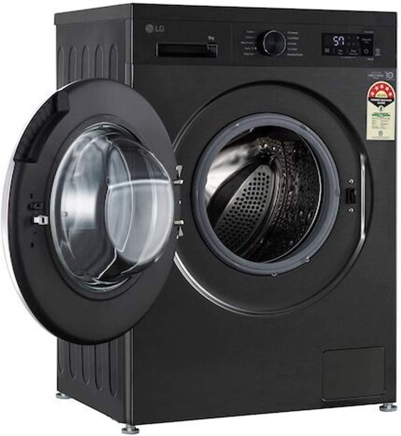 Image of LG 9 kg Fully Automatic Front Load Washing Machine Black