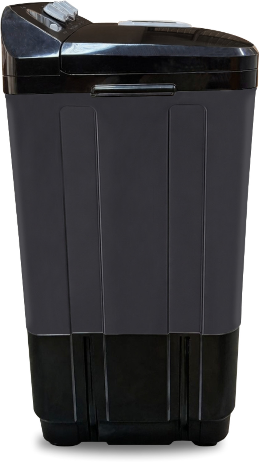Image of VW 10.5 kg Semi Automatic Top Load Washing Machine Black