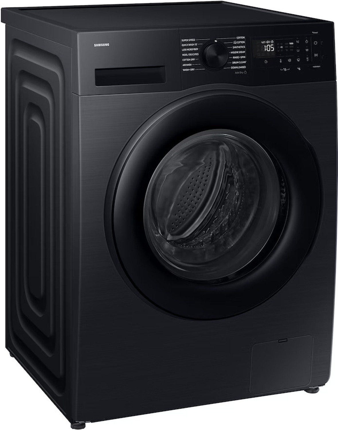 Image of Samsung 12 kg Fully Automatic Front Load Washing Machine with In-built Heater Black