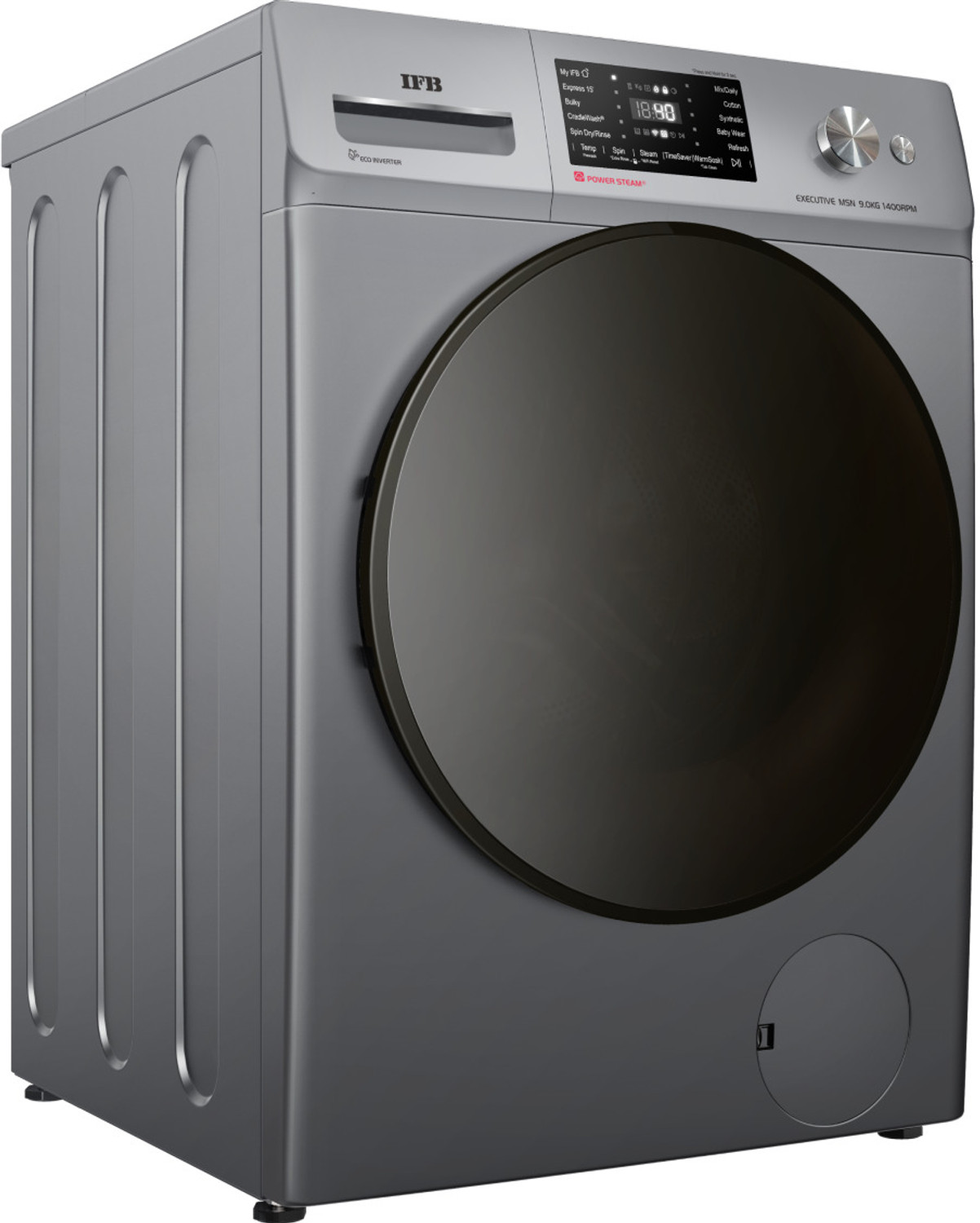 Image of IFB 9 kg Fully Automatic Front Load Washing Machine Silver