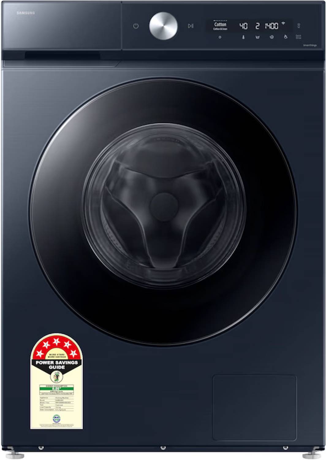 Samsung 12 kg Fully Automatic Front Load Washing Machine with In-built Heater Blue