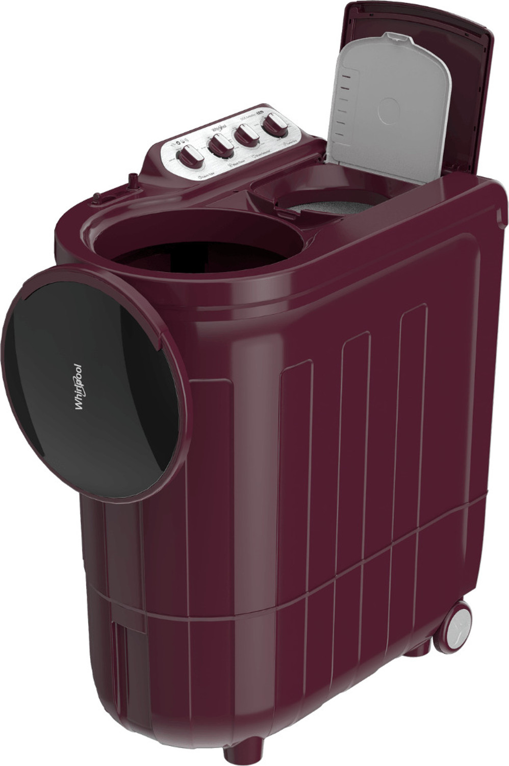 Image of Whirlpool 8.5 Kg Semi Automatic Top Load Washing Machine Maroon