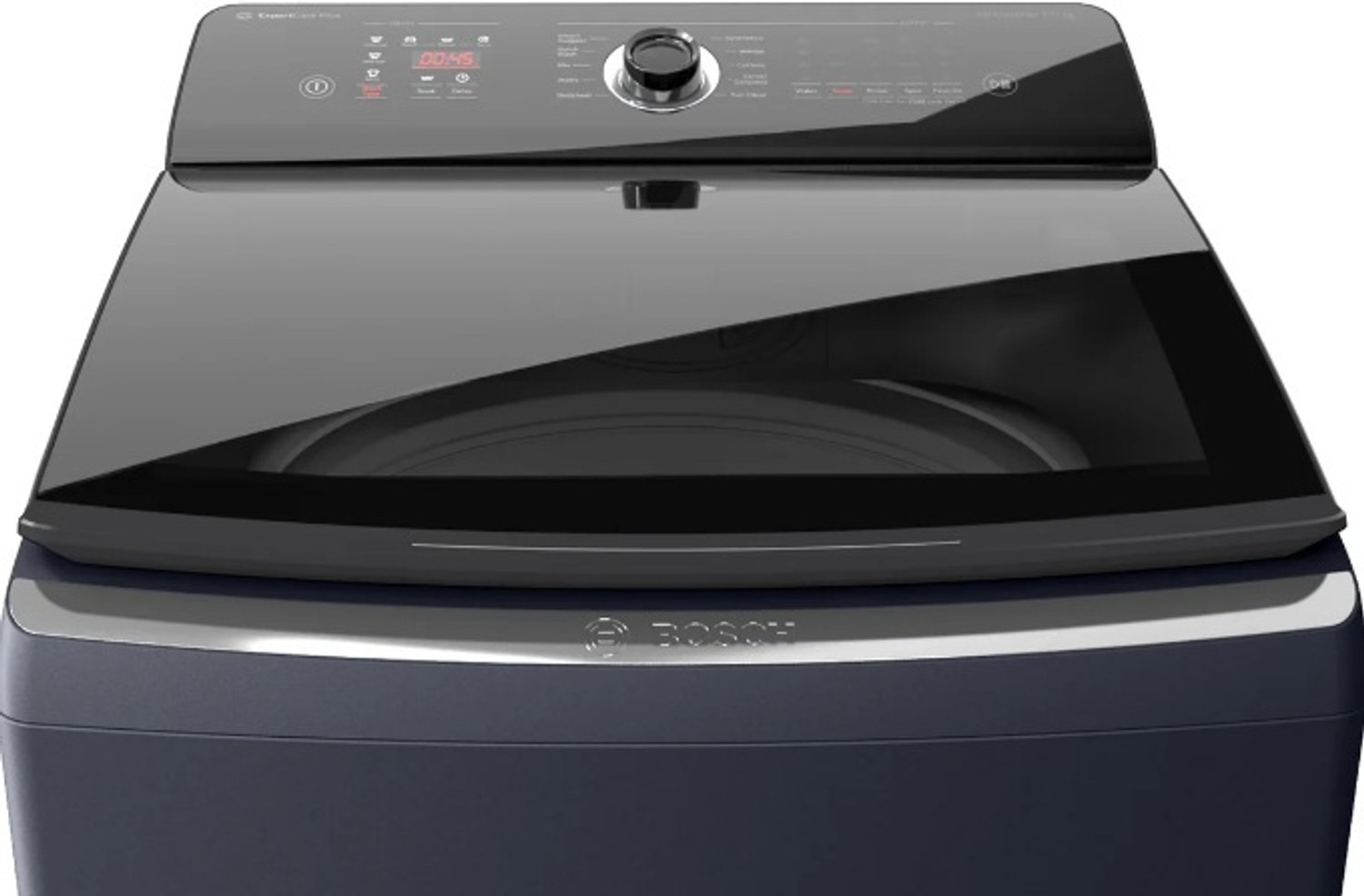 Image of BOSCH 11 kg Fully Automatic Top Load Washing Machine with In-built Heater Blue, Black
