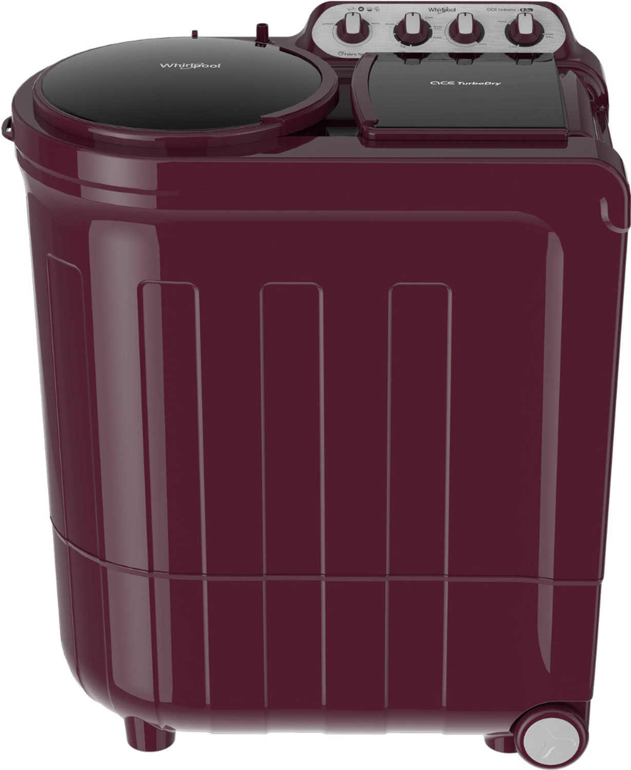 Image of Whirlpool 8.5 Kg Semi Automatic Top Load Washing Machine Maroon