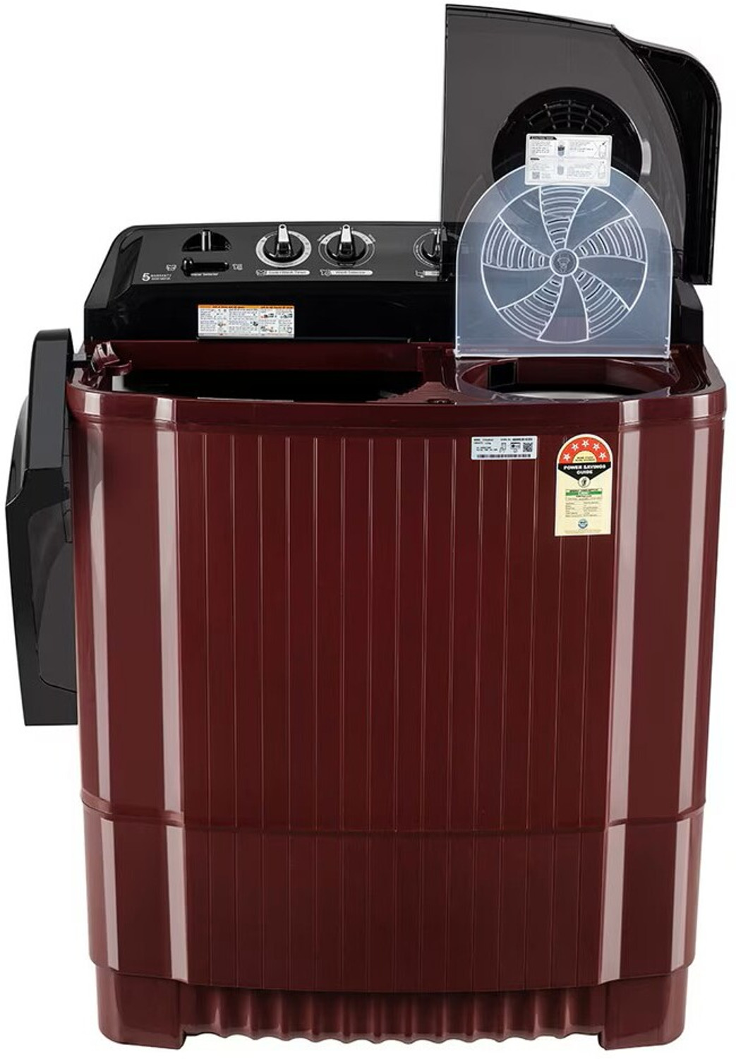 Image of LG 11.5 kg Semi Automatic Top Load Washing Machine Red