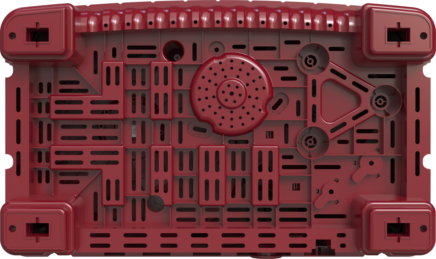 Image of BLACKWAVE 7.5 kg Semi Automatic Top Load Washing Machine Maroon