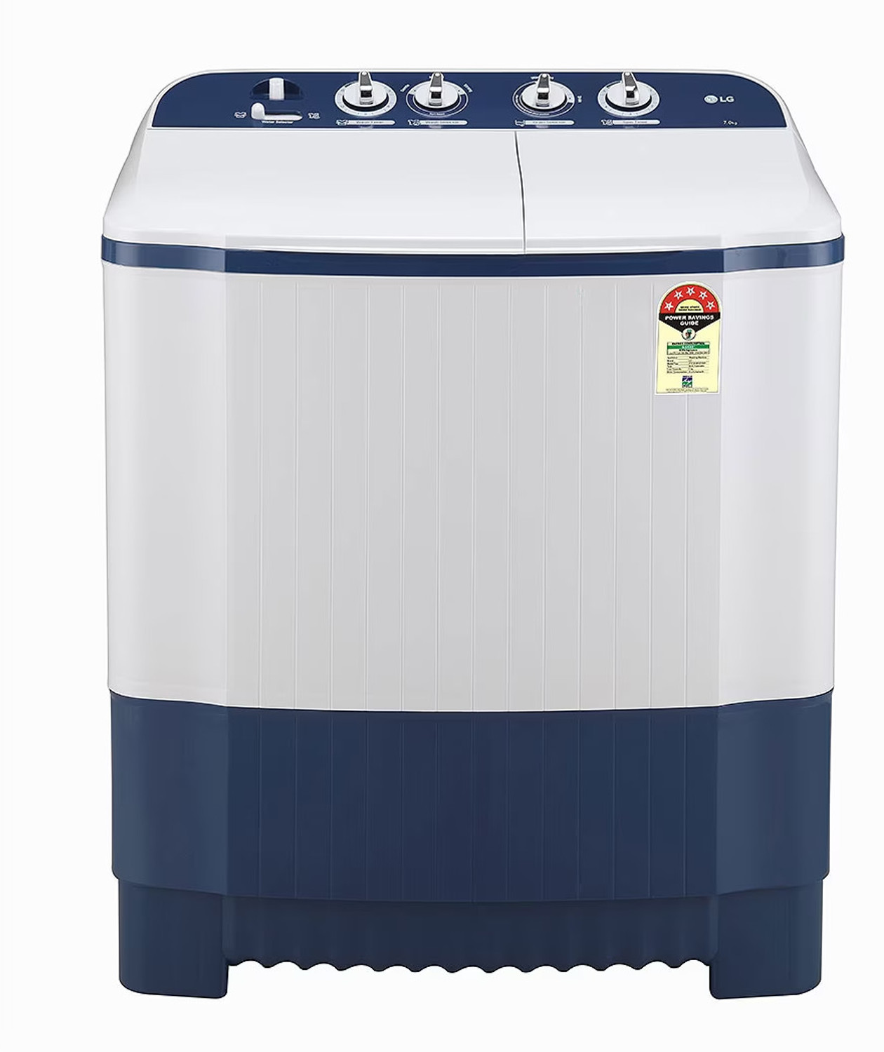 Image of LG 7.5 kg Semi Automatic Top Load Washing Machine Blue
