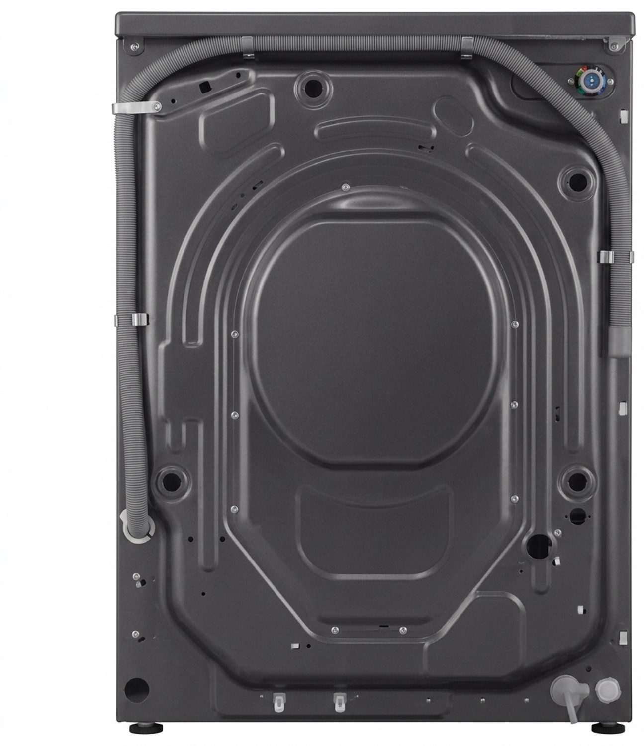 Image of Haier 10 kg Fully Automatic Front Load Washing Machine with In-built Heater Black