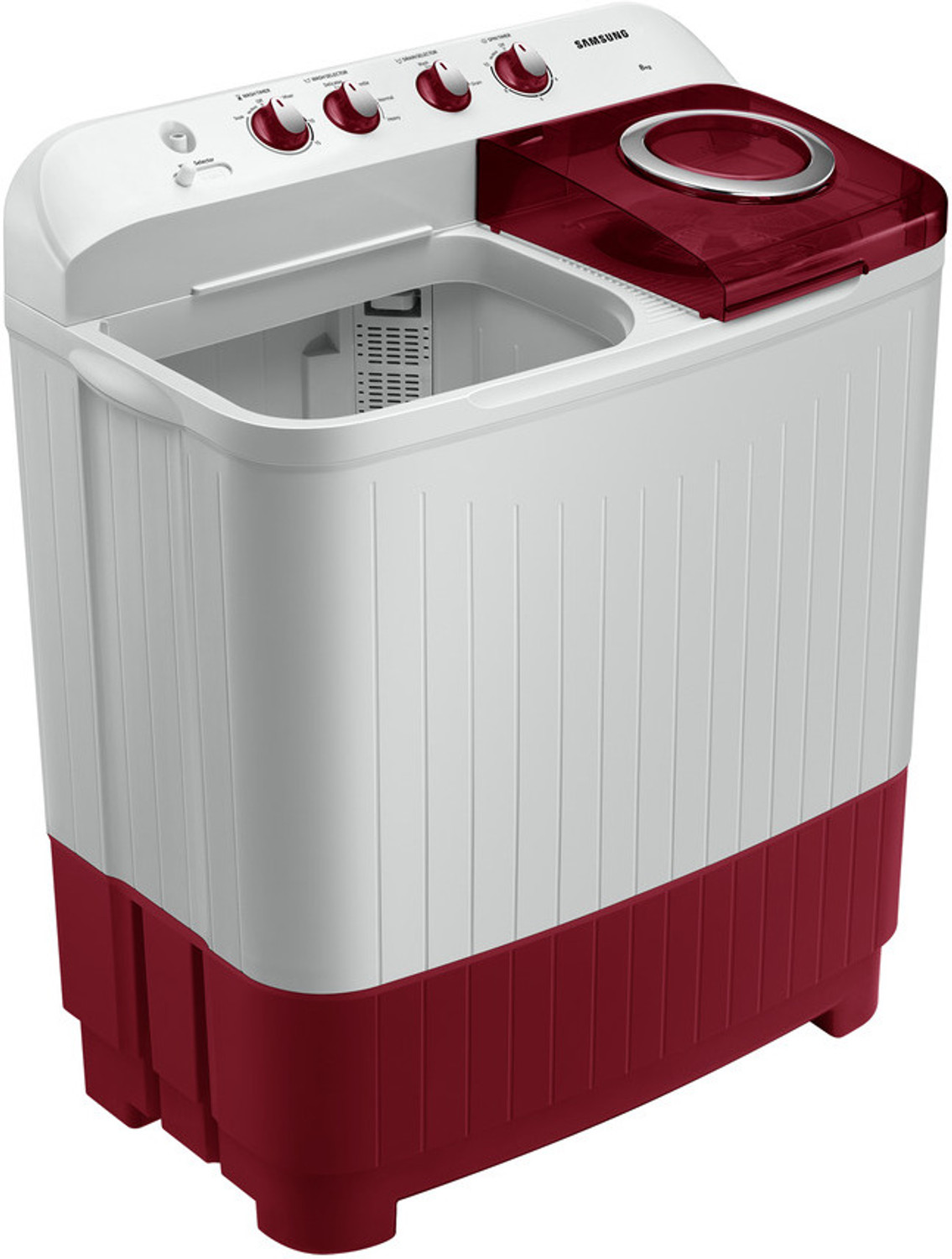 Image of Samsung 8 kg Semi Automatic Top Load Washing Machine Black