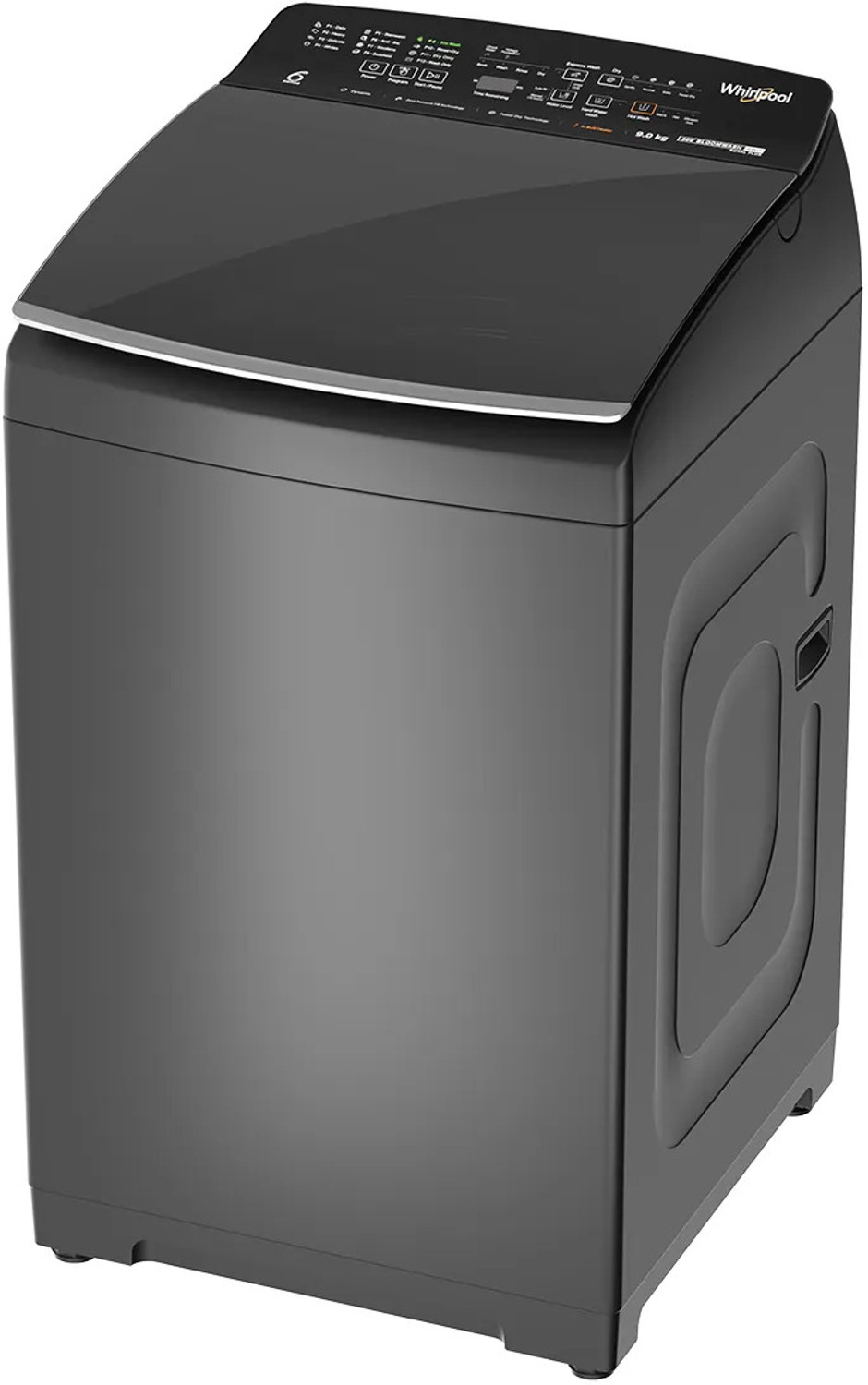 Image of Whirlpool 9 Kg Fully Automatic Top Load Washing Machine with In-built Heater Grey