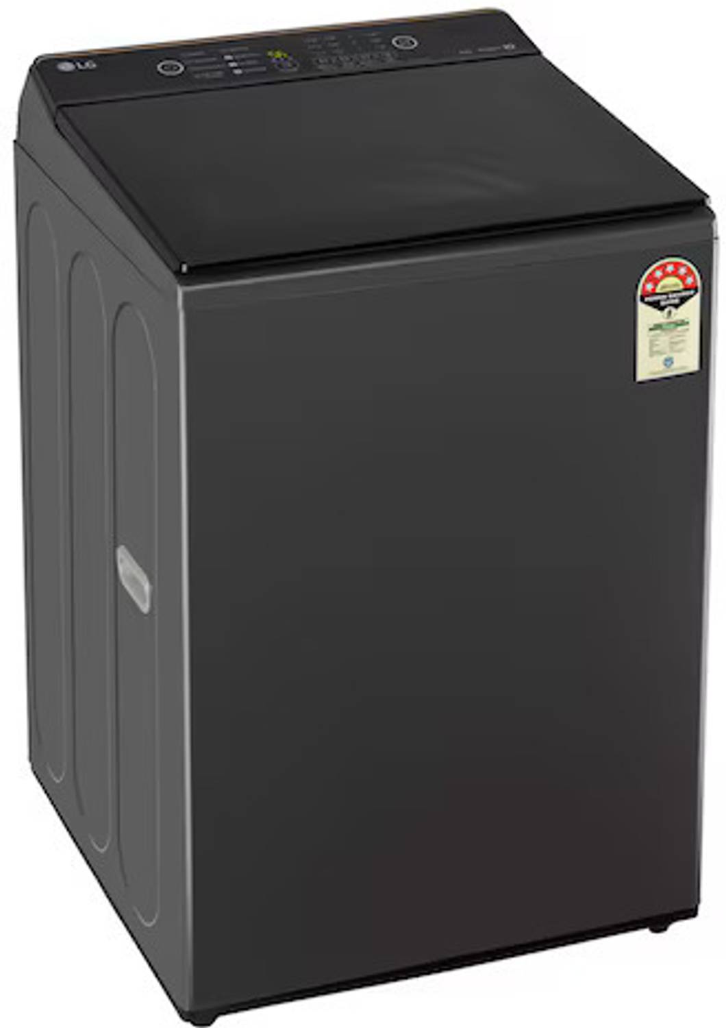 LG 8 kg Top Load Washing Machine Black - Image 3