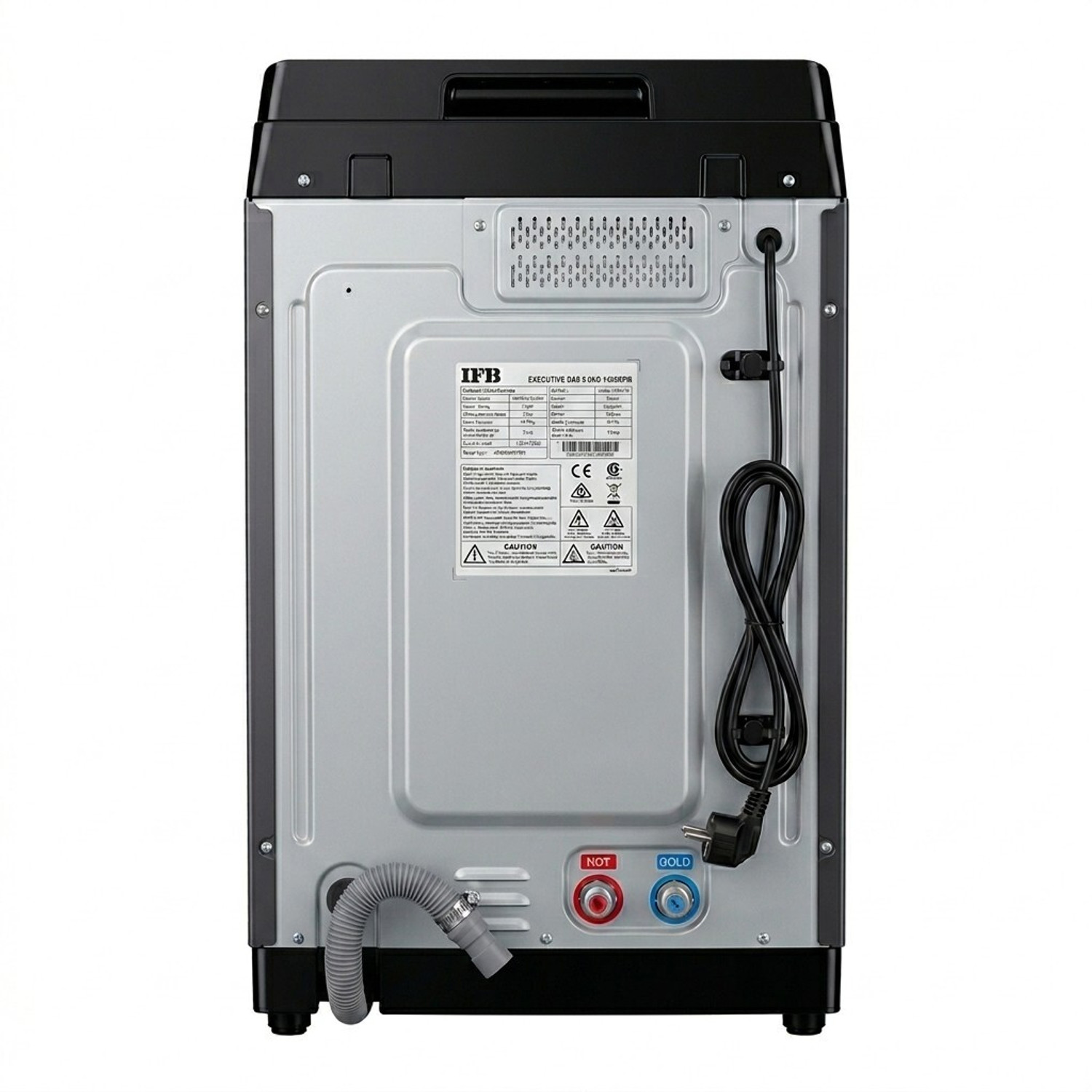 Image of IFB 9 kg Fully Automatic Front Load Washing Machine with In-built Heater Black