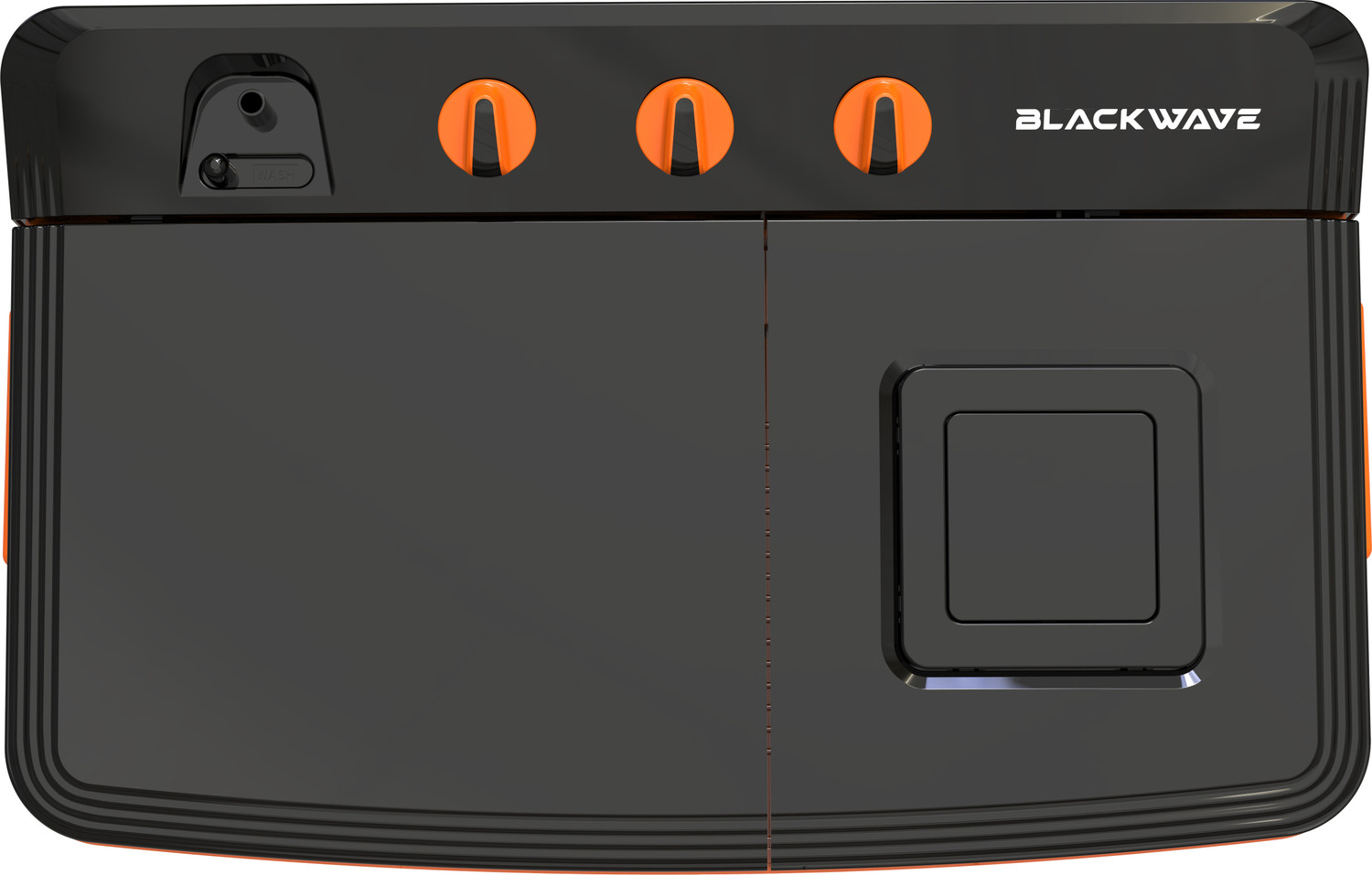 Image of BLACKWAVE 8.5 kg Semi Automatic Top Load Washing Machine Blue, Black
