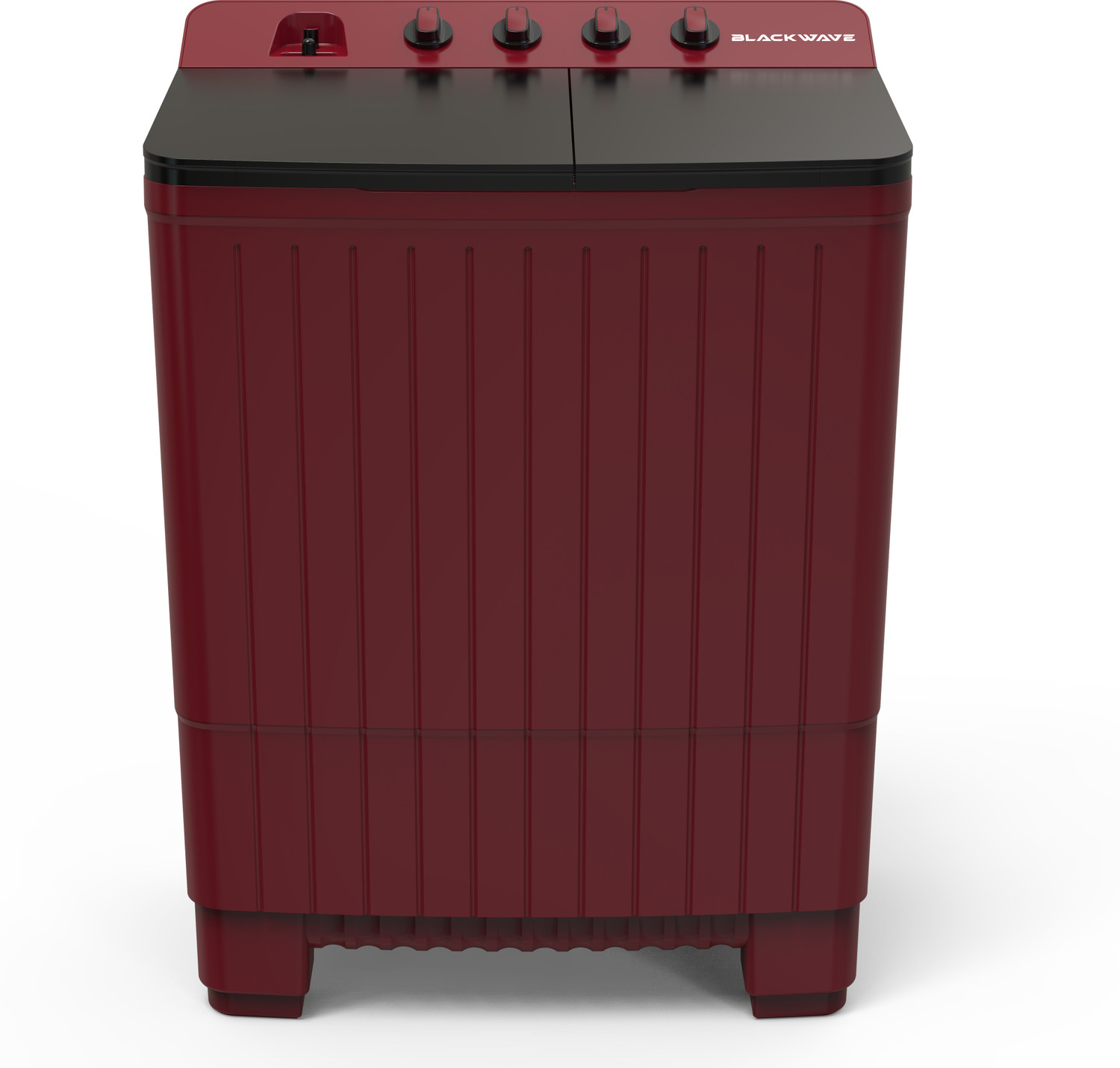 Image of BLACKWAVE 7.5 kg Semi Automatic Top Load Washing Machine Maroon
