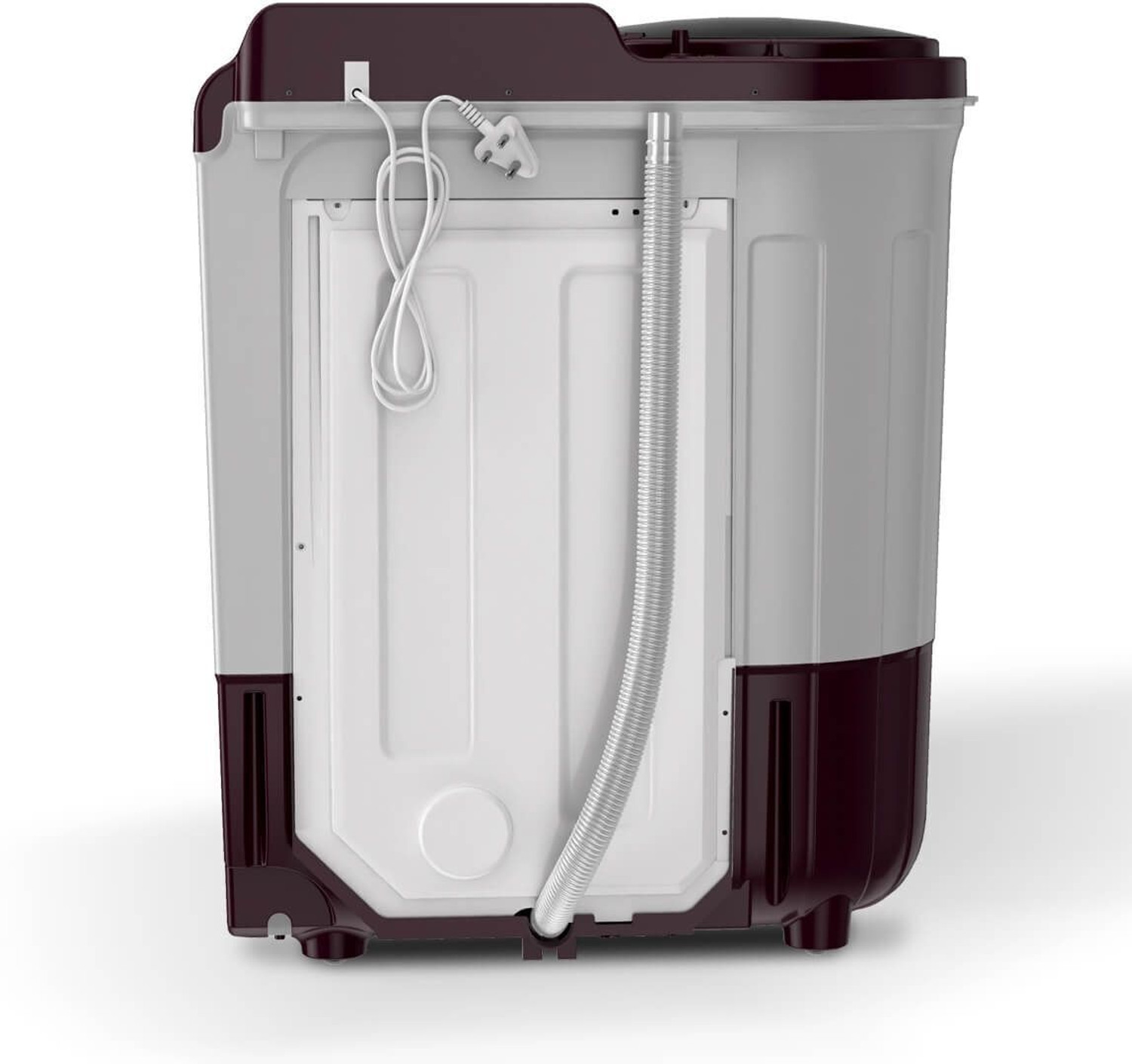 Image of Whirlpool 7 kg Semi Automatic Top Load Washing Machine Maroon