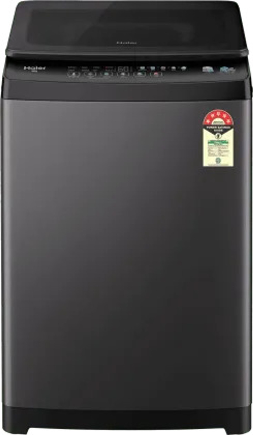 Image of Haier 8.5 kg Fully Automatic Top Load Washing Machine with In-built Heater Black