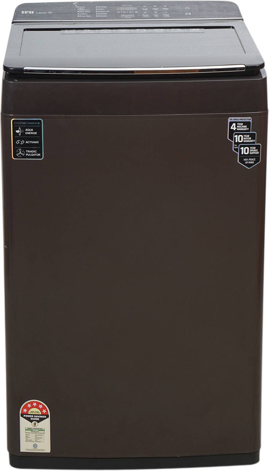 IFB Top Load Washing Machine Sparkle Silver SSBL 8.5KG AQUA