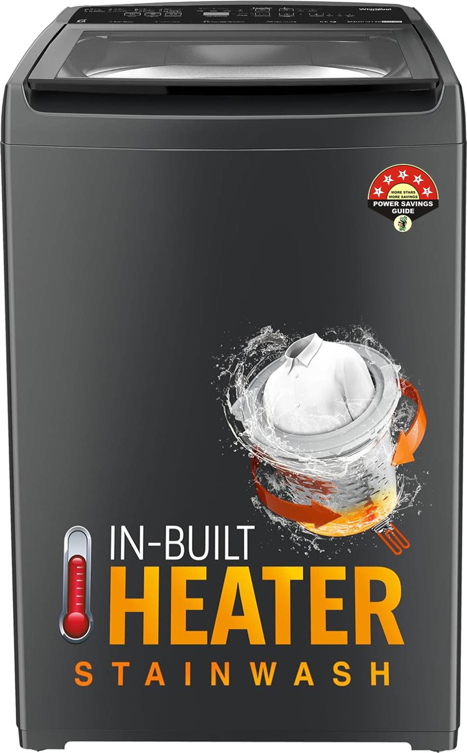Whirlpool 6.5 kg Fully Automatic Top Load Washing Machine with In-built Heater Grey Price in India - Buy Whirlpool 6.5 kg Fully Automatic Top Load Washing Machine with In-built Heater Grey online at Flipkart.com