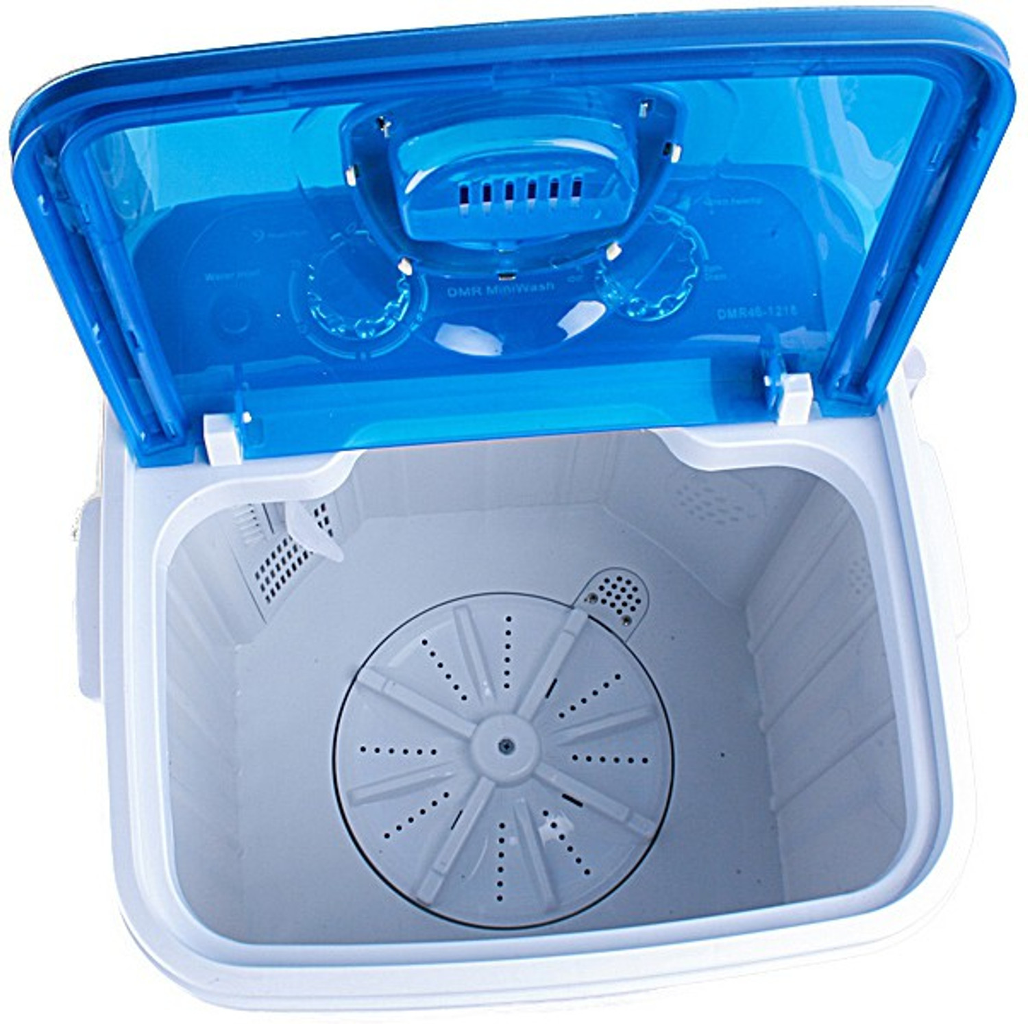 Image of DMR 4.6 /2 kg Washer with Dryer Ready to Wear Clothes Blue
