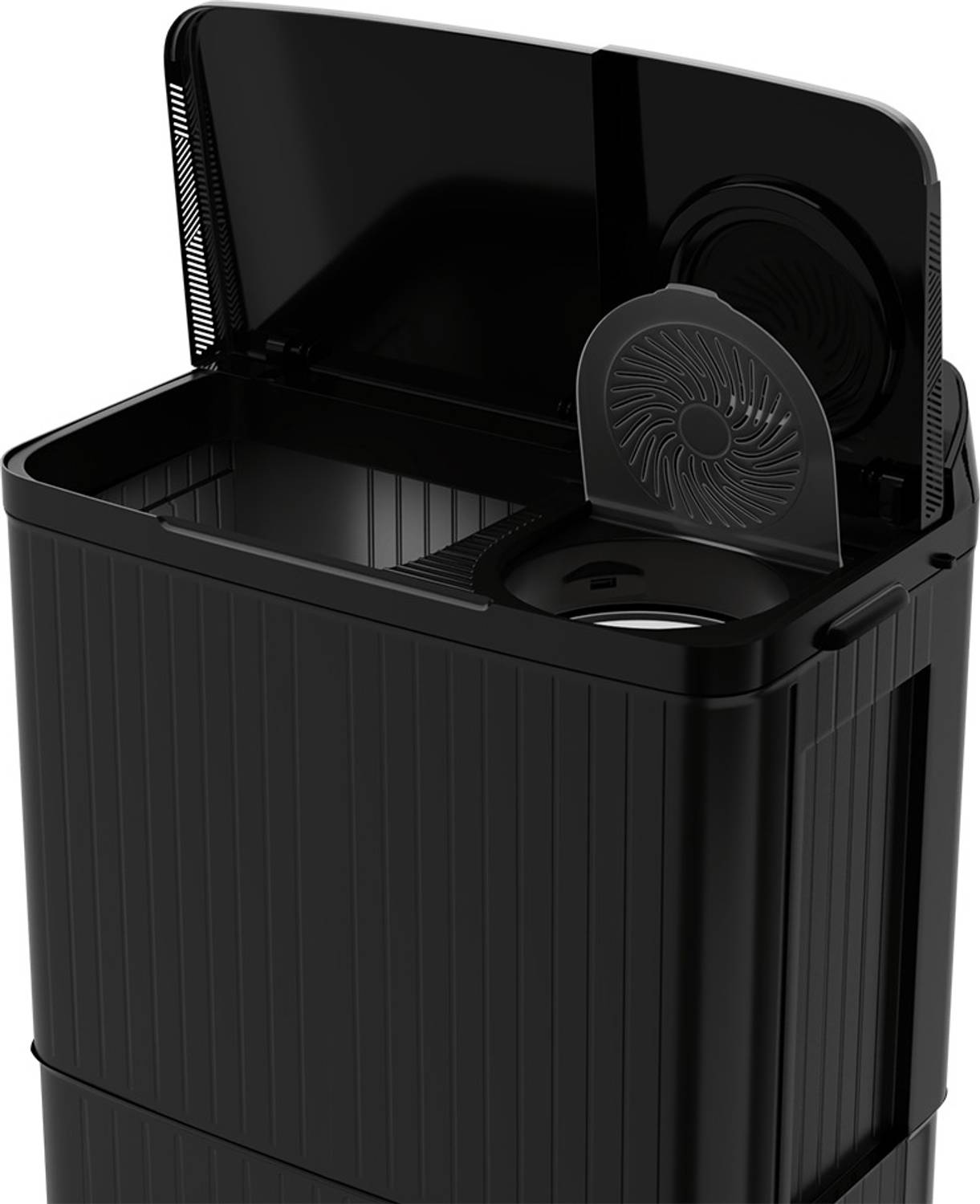 Haier 14 kg Semi Automatic Top Load Washing Machine Black - Image 3