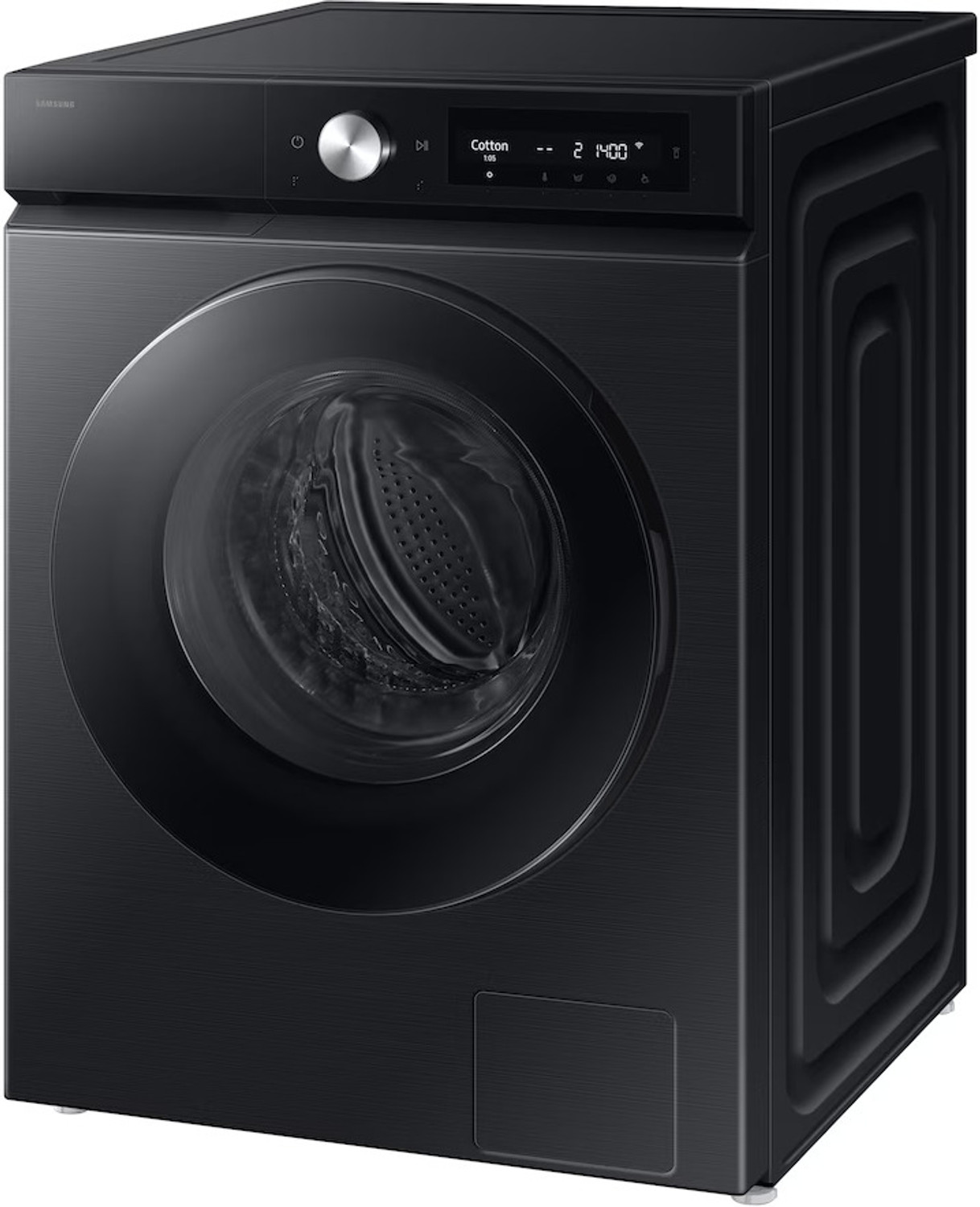 Image of Samsung 12 kg Fully Automatic Front Load Washing Machine with In-built Heater Black
