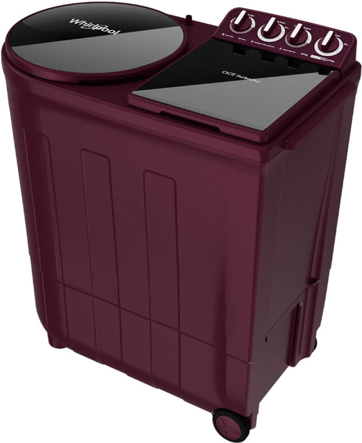 Image of Whirlpool 8.5 kg Semi Automatic Top Load Washing Machine Maroon