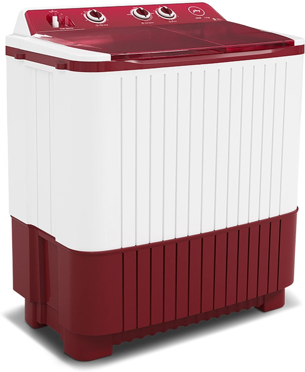 Image of Godrej 7 kg Semi Automatic Top Load Washing Machine Red