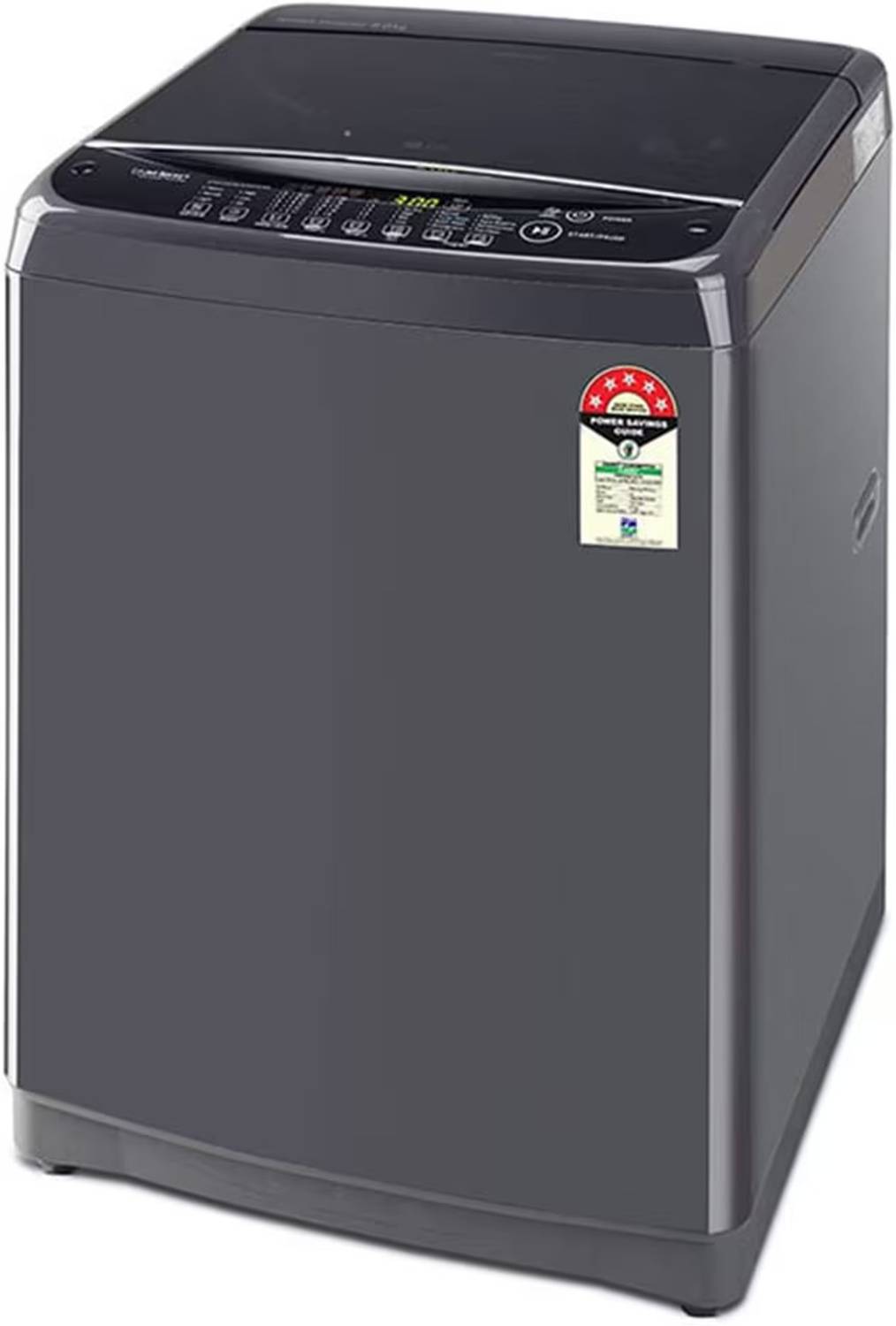 LG 8 kg Top Load Washing Machine Black - Image 3
