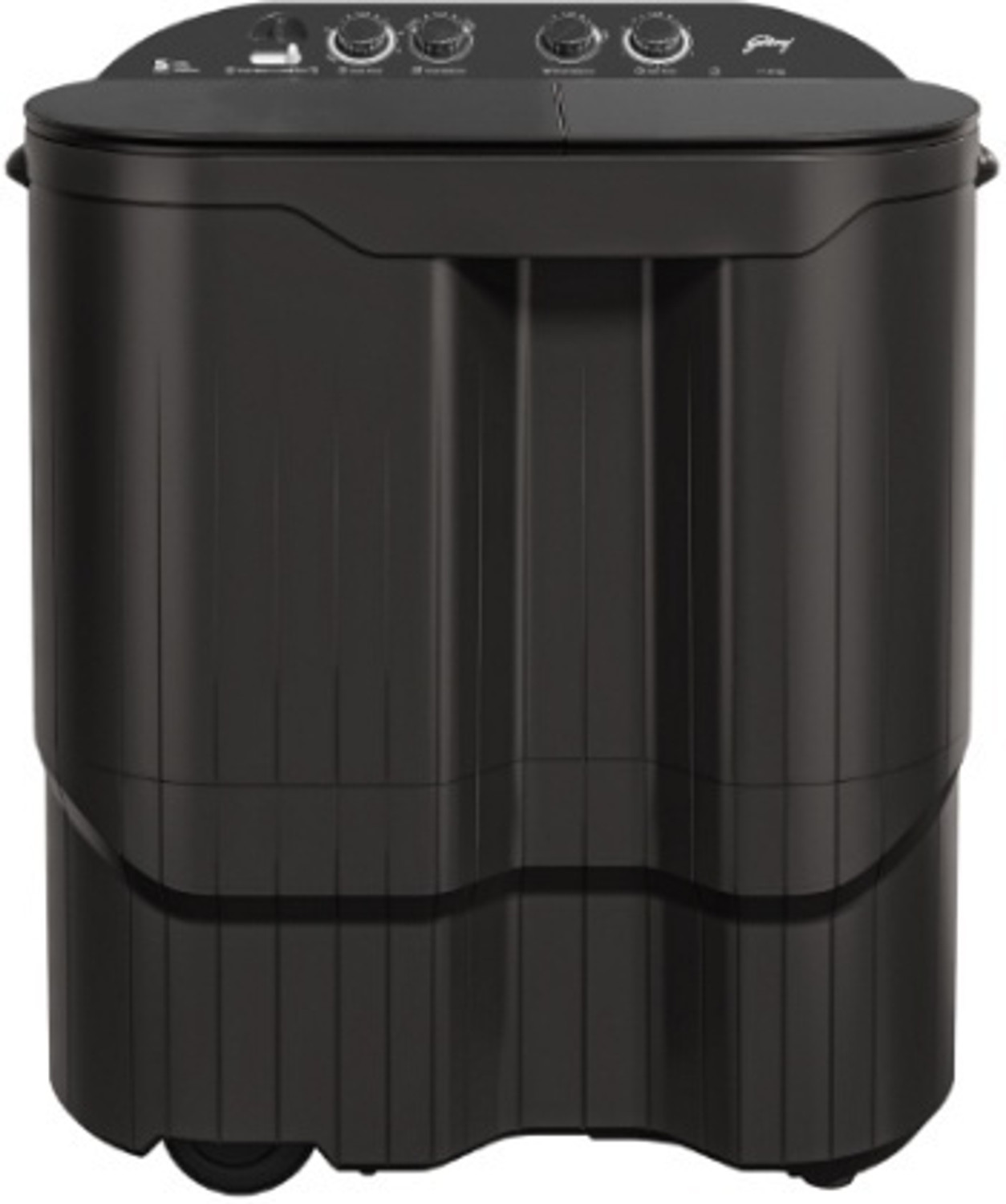 Image of Godrej 11.5 kg Semi Automatic Top Load Washing Machine Grey