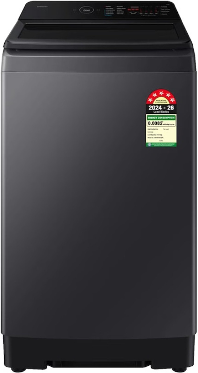 Image of Samsung 10 kg Fully Automatic Top Load Washing Machine with In-built Heater Black