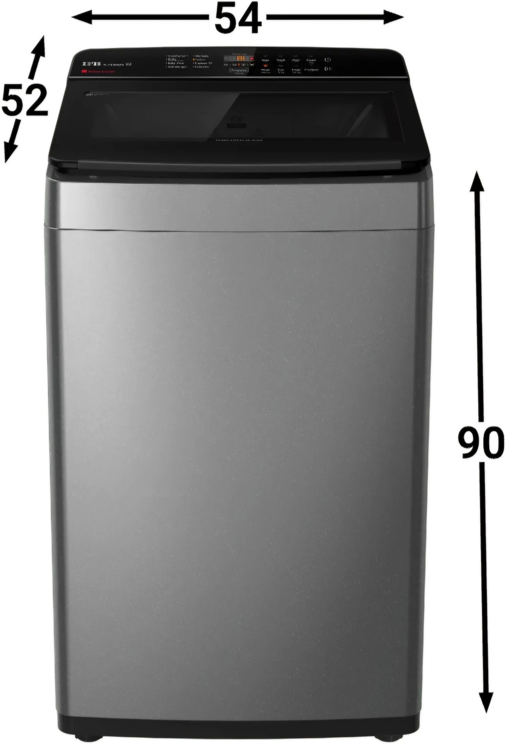 Image of IFB 7.5 kg Fully Automatic Top Load Washing Machine with In-built Heater Grey
