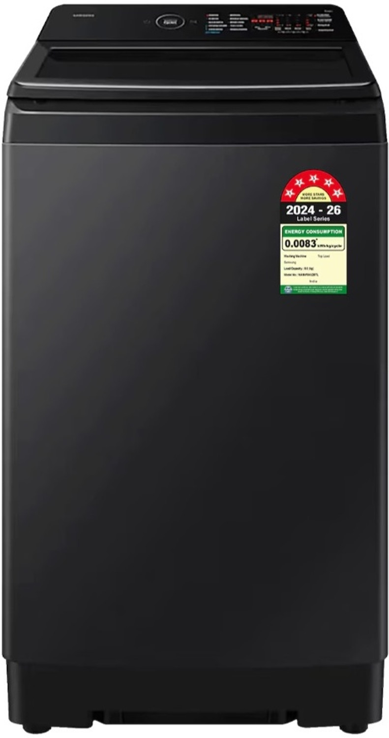Image of Samsung 8 kg Fully Automatic Top Load Washing Machine Black