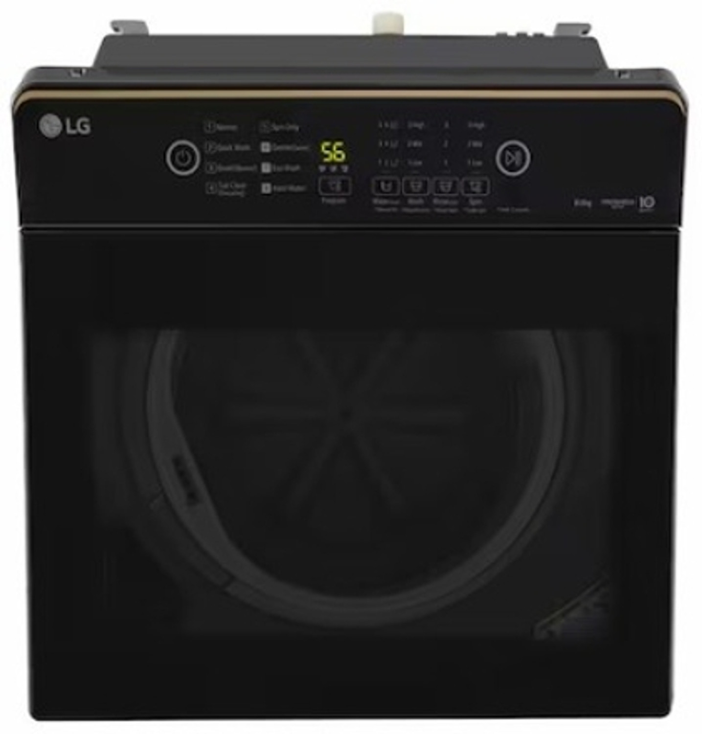 Image of LG 8 kg Fully Automatic Top Load Washing Machine Black