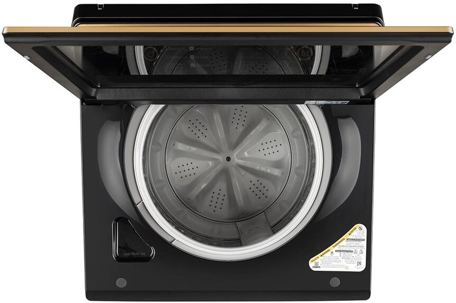 Image of LG 8 kg Fully Automatic Top Load Washing Machine Black
