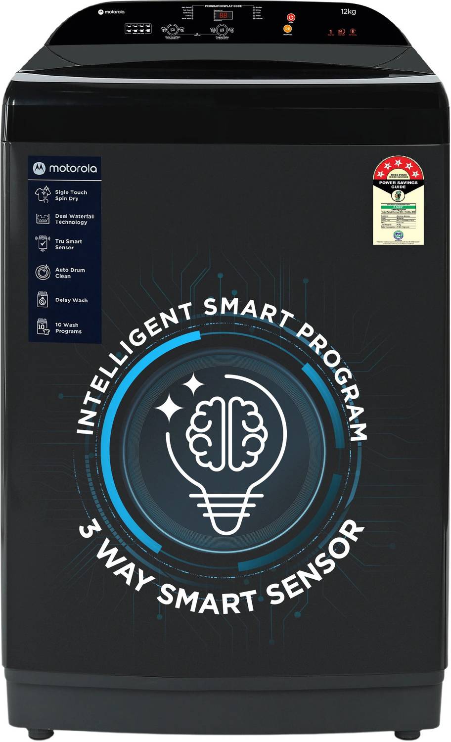 MOTOROLA 12 kg 5 Star, Intelligent Smart Programs Fully Automatic