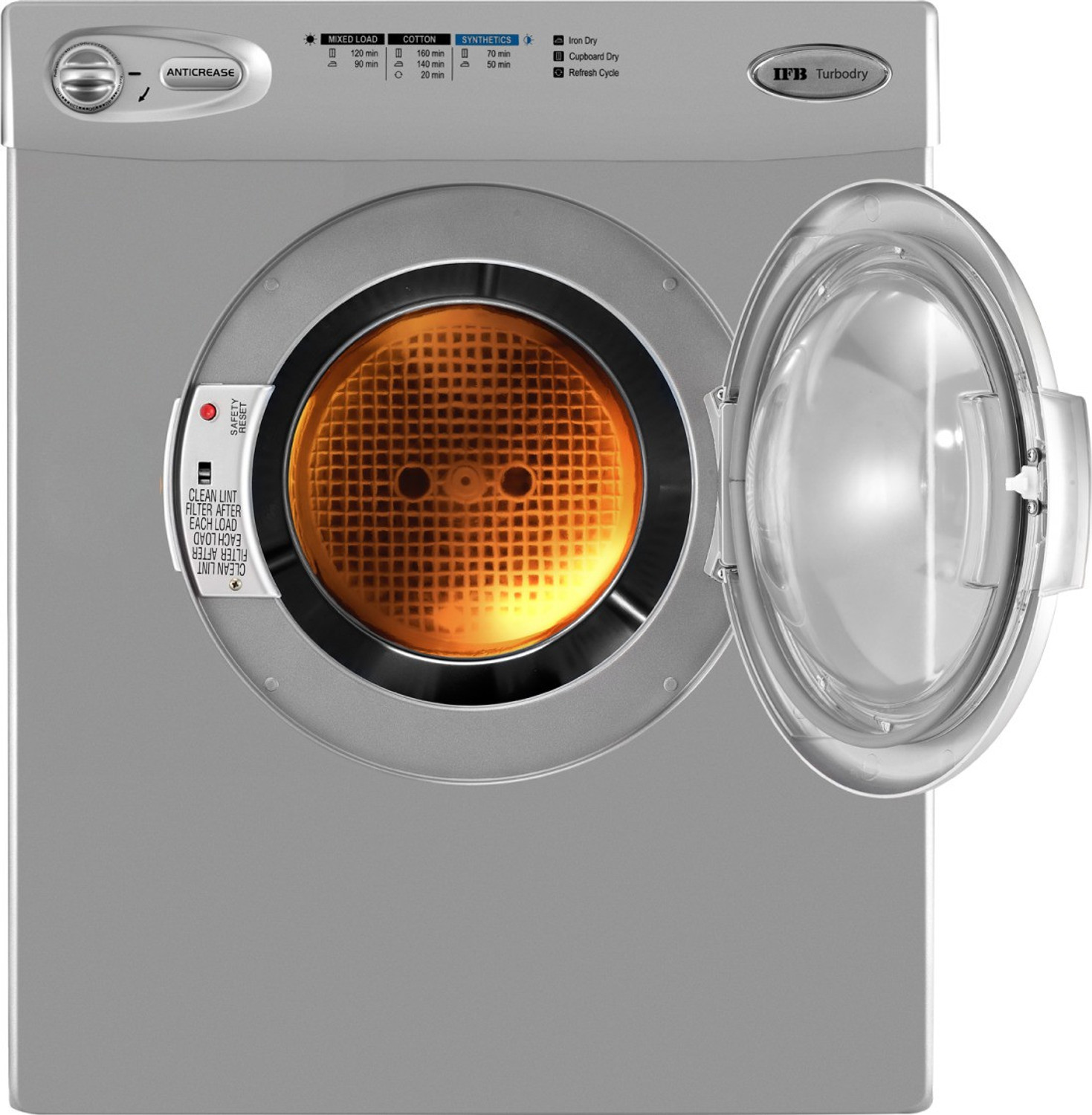 Image of IFB 5.5 kg Fully Automatic Front Load Washing Machine with In-built Heater Silver