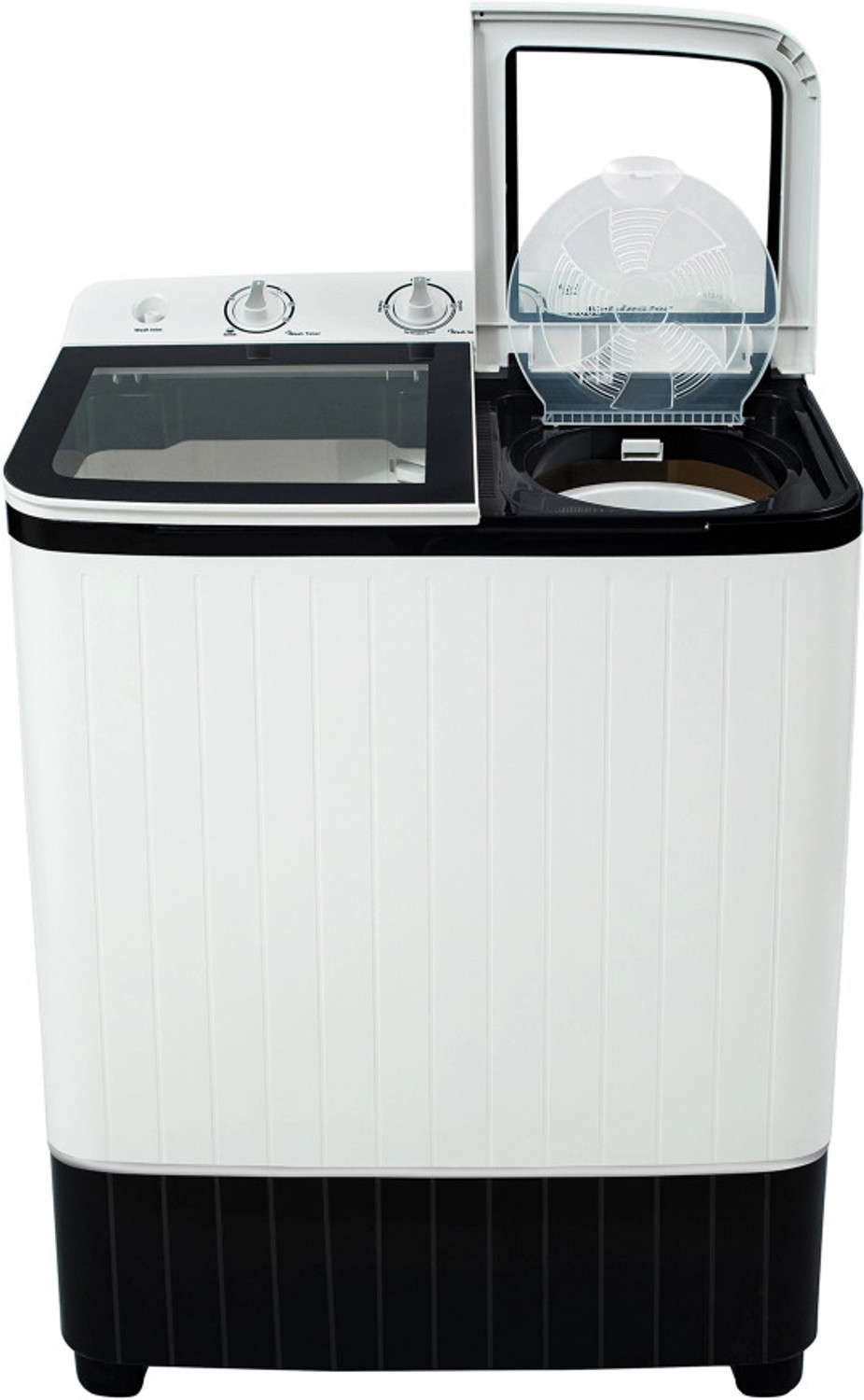 Image of Kelvinator 7 kg Semi Automatic Top Load Washing Machine with In-built Heater Grey