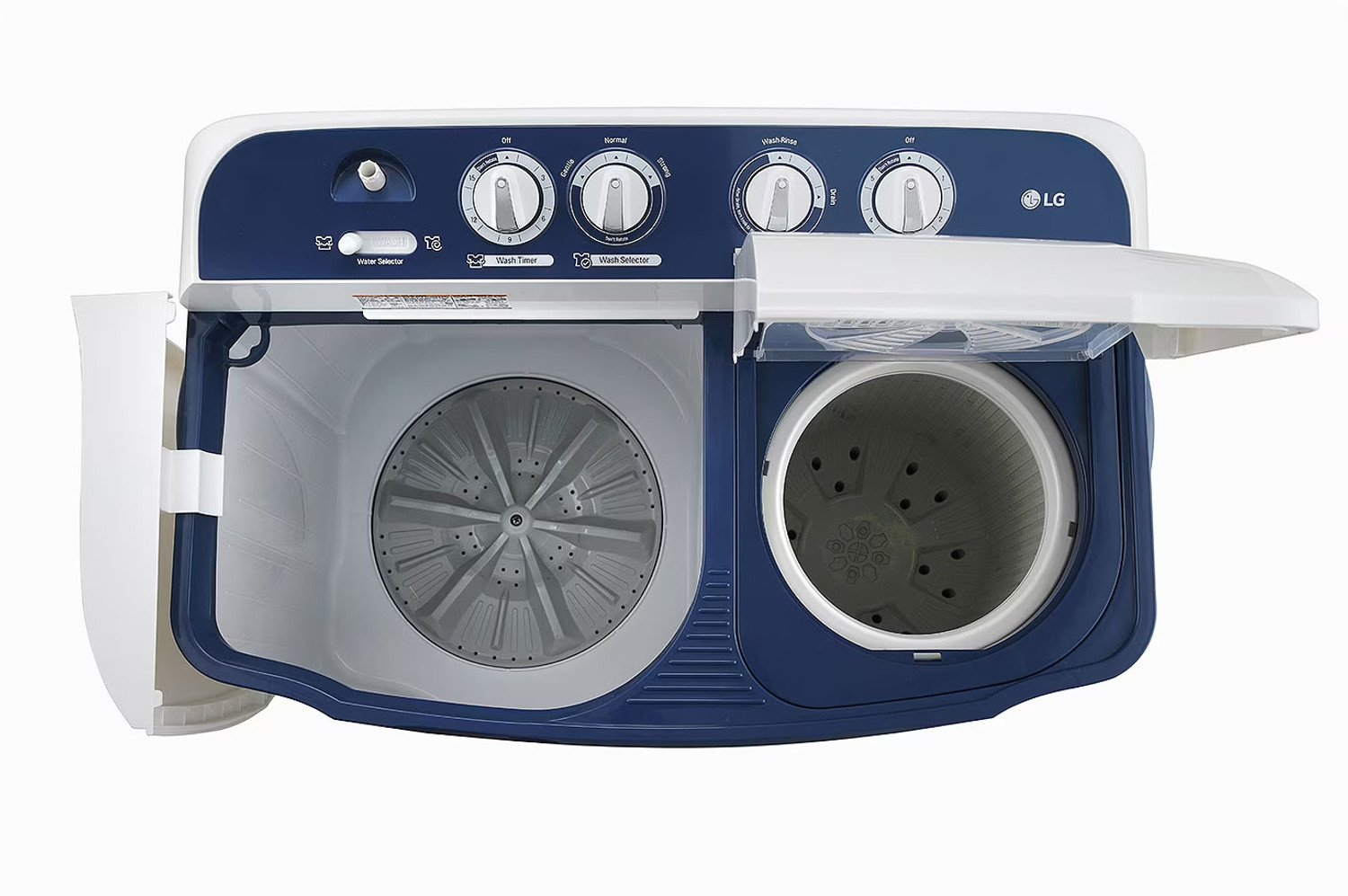 Image of LG 7.5 kg Semi Automatic Top Load Washing Machine Blue
