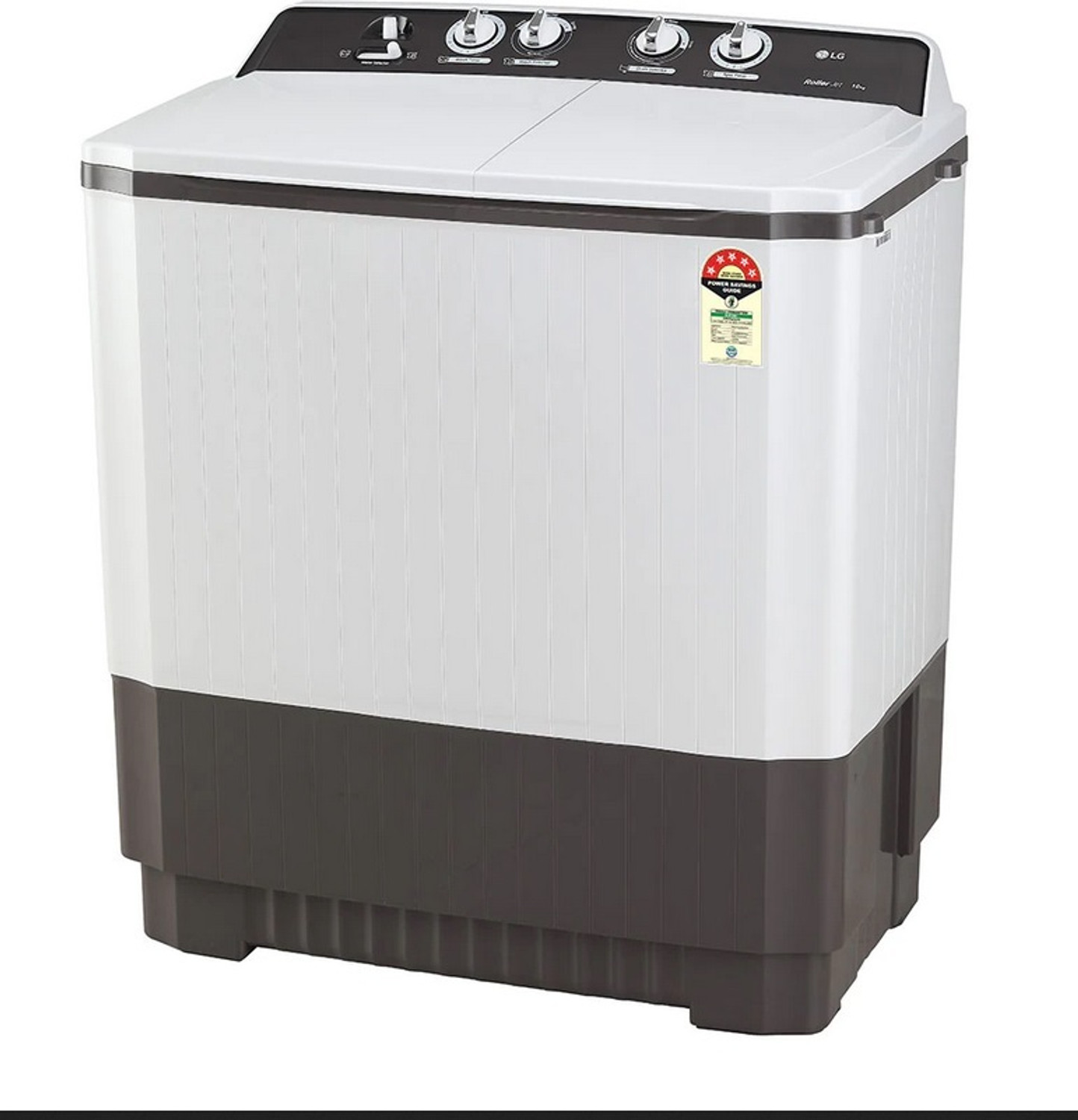 Image of LG 10 kg Semi Automatic Top Load Washing Machine Grey, White