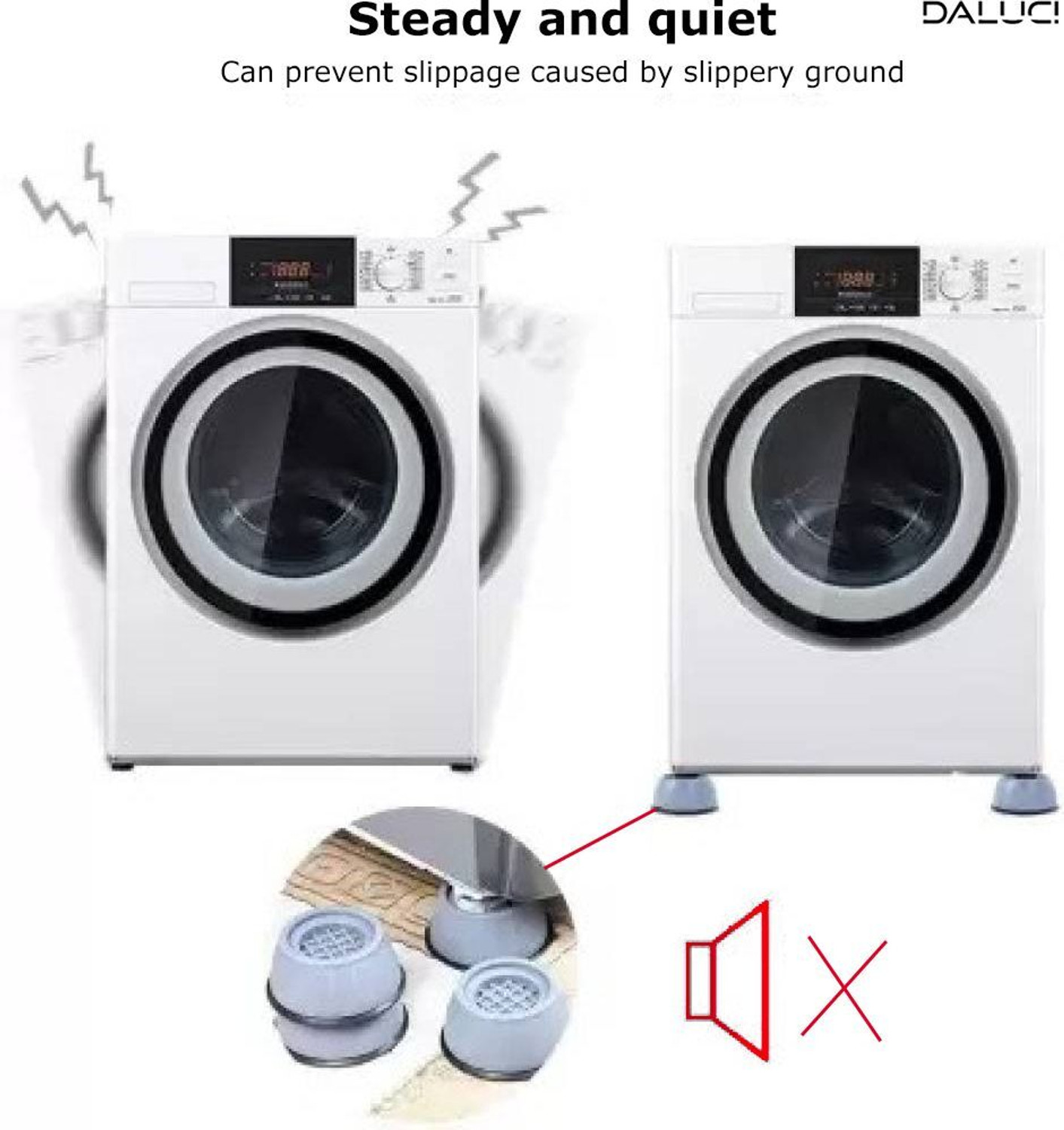 Image of DALUCI Washing Machine, Refrigerator, Water Cooler, Air Cooler Material Plastic, Rubber